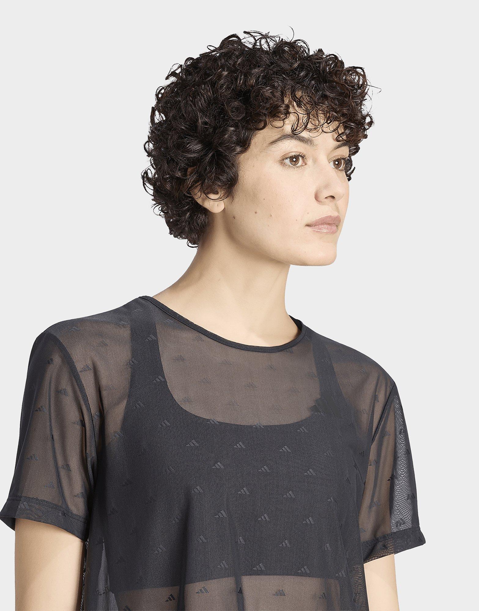 adidas Primelift Essentials Workout Mesh-t-shirt, Kastig Geschnitten