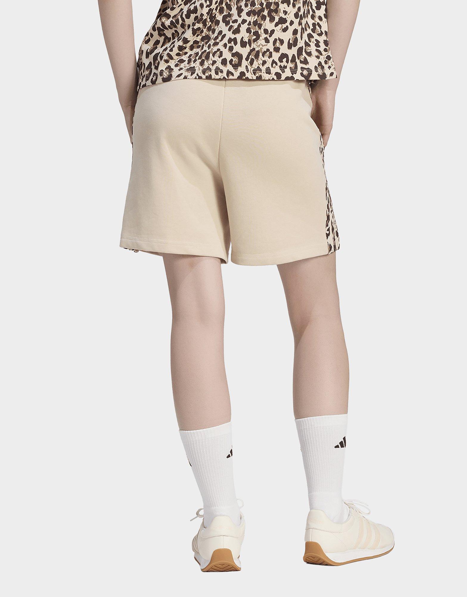 adidas Short Imprimé Animal 3 Bandes Seasonal Essentials