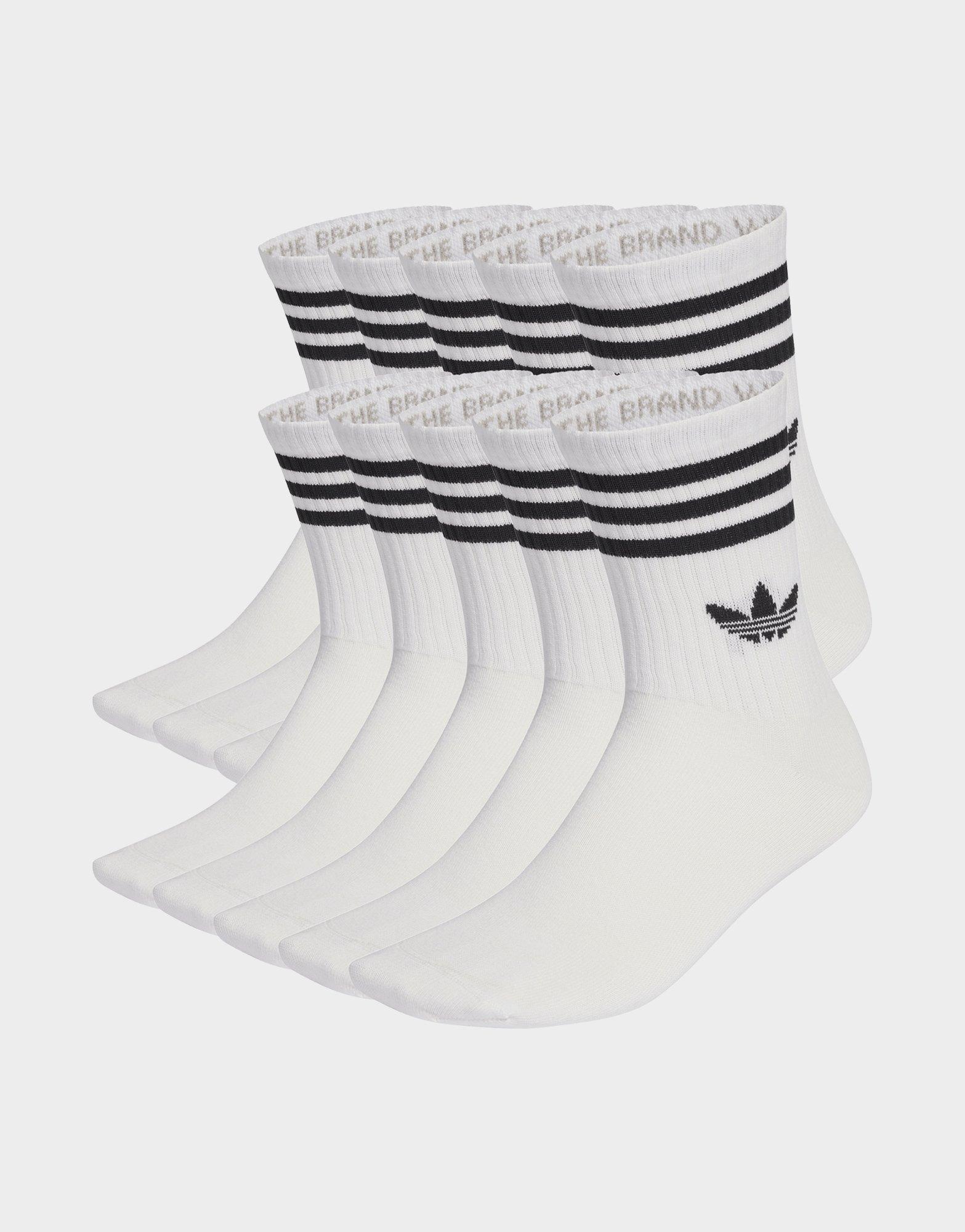 adidas Calcetines Clásicos 3 Stripes (10 Pares)