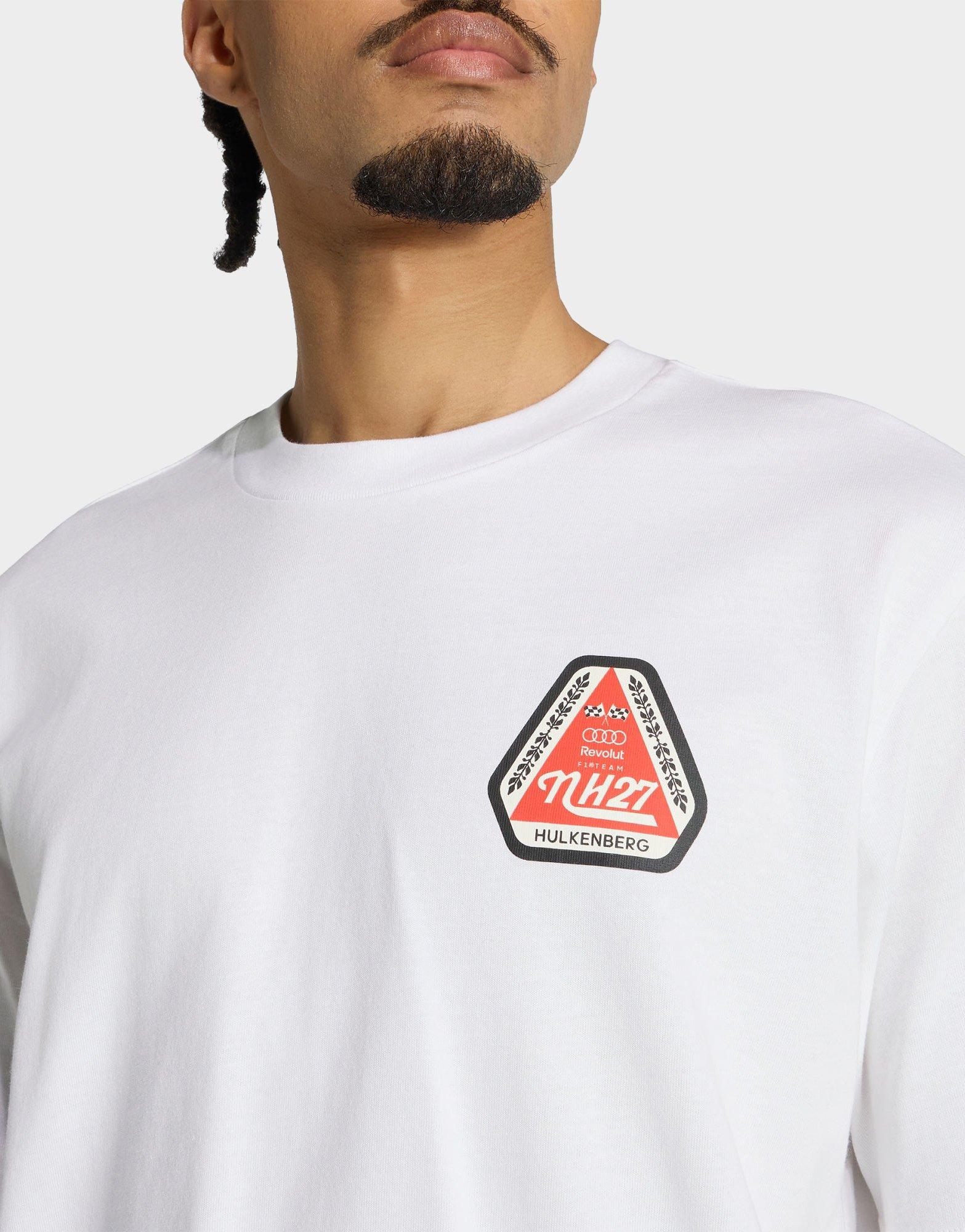 adidas AUDI REVOLUT F1 TEAM NICO HULKENBERG GRAPHIC TEE