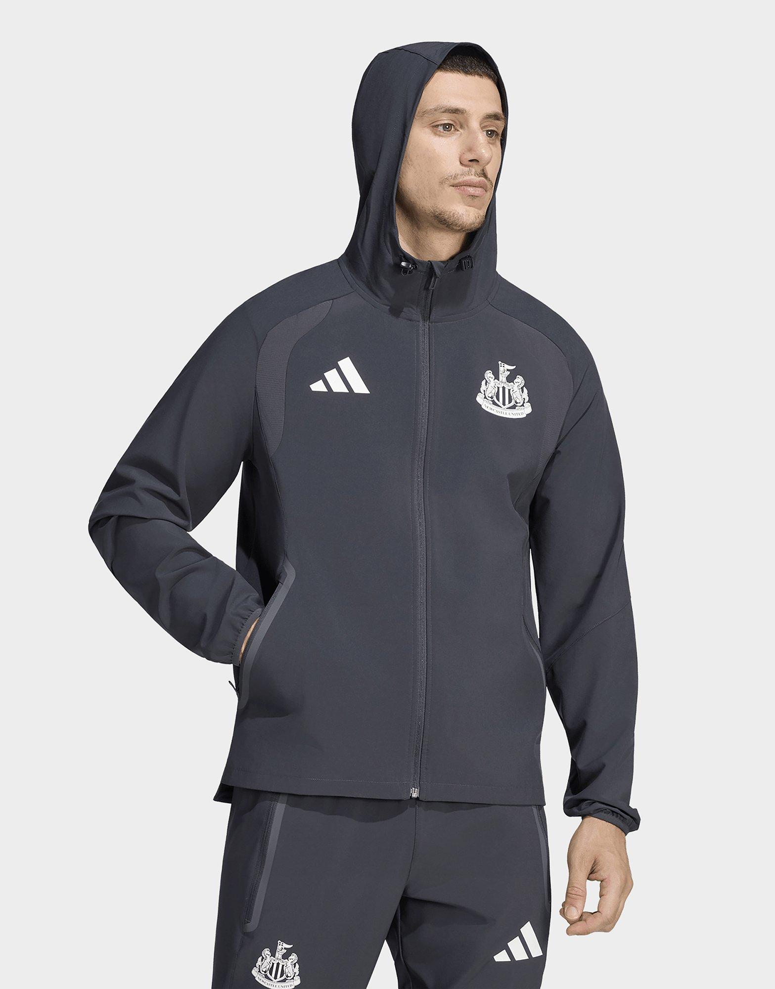 adidas Newcastle United Tiro Travel Windbreaker, Durchgehender Reißverschluss