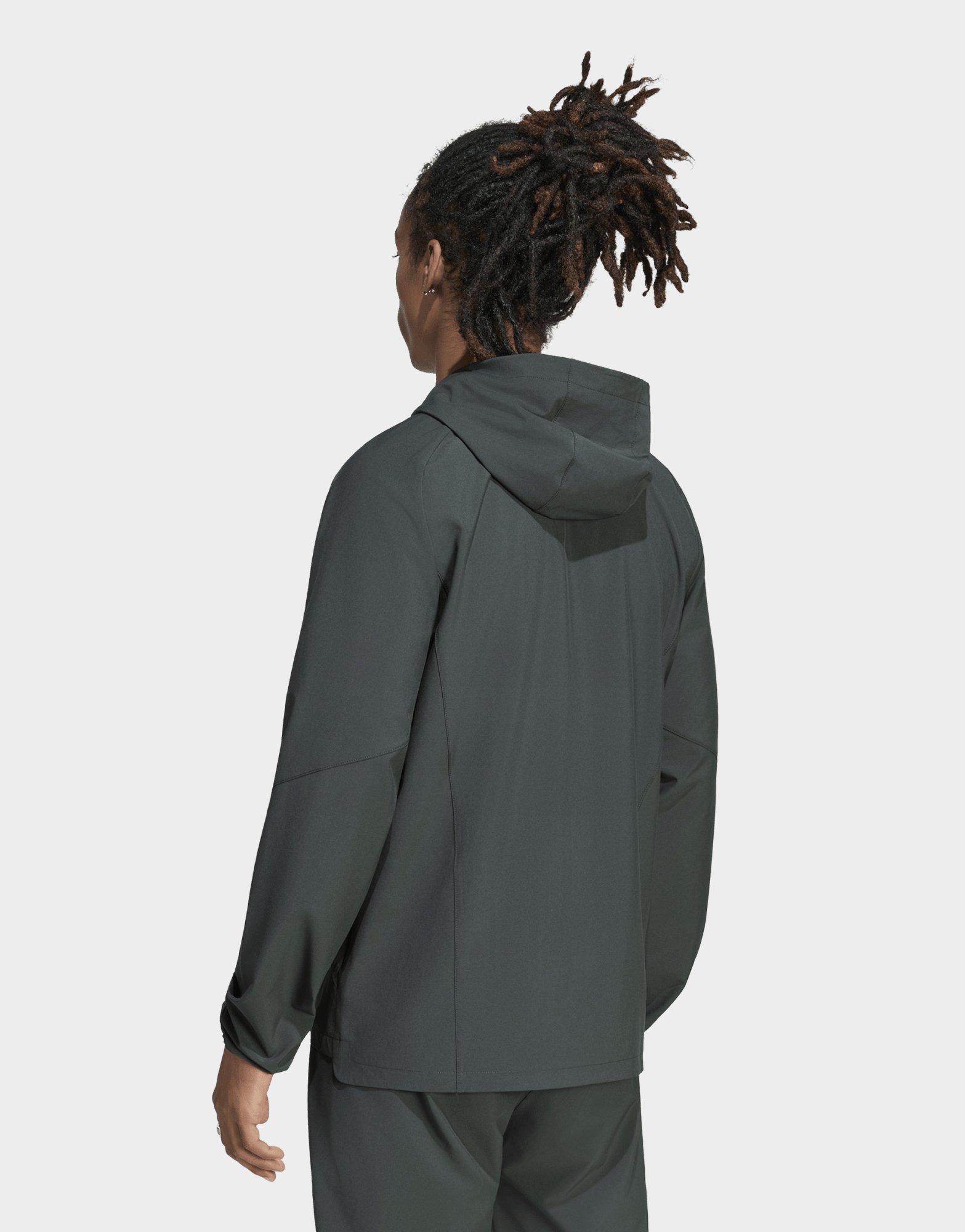 adidas Machchester United Tiro Travel Windbreaker, Durchgehender Reißverschluss