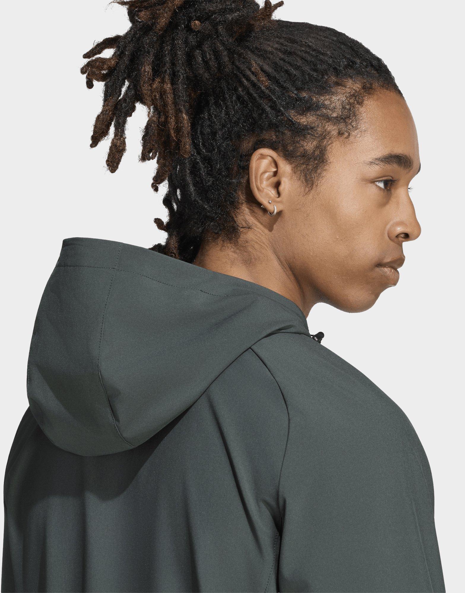 adidas Machchester United Tiro Travel Windbreaker, Durchgehender Reißverschluss
