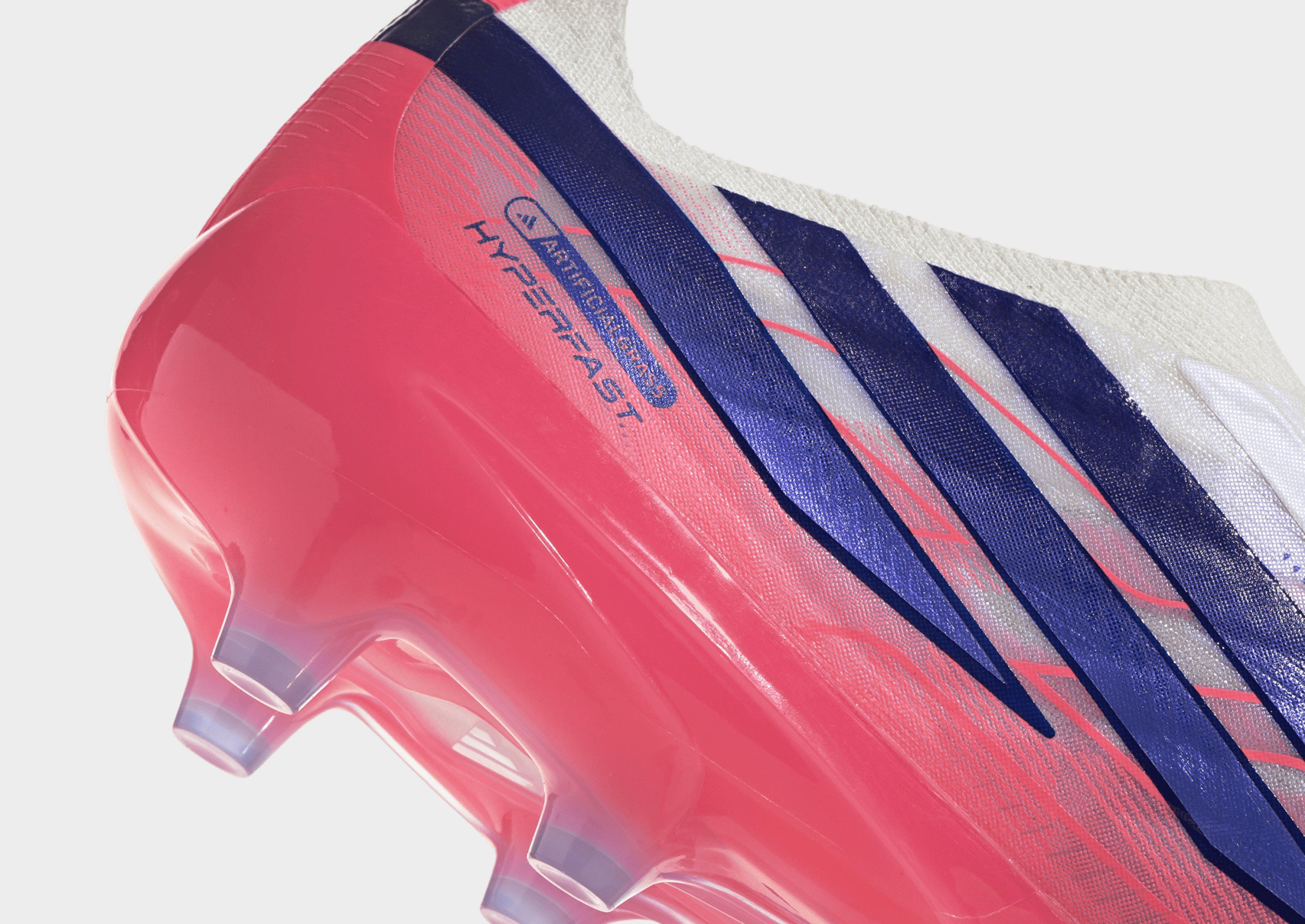 adidas Botas de fútbol sin cordones F50 Hyperfast Pro césped artificial