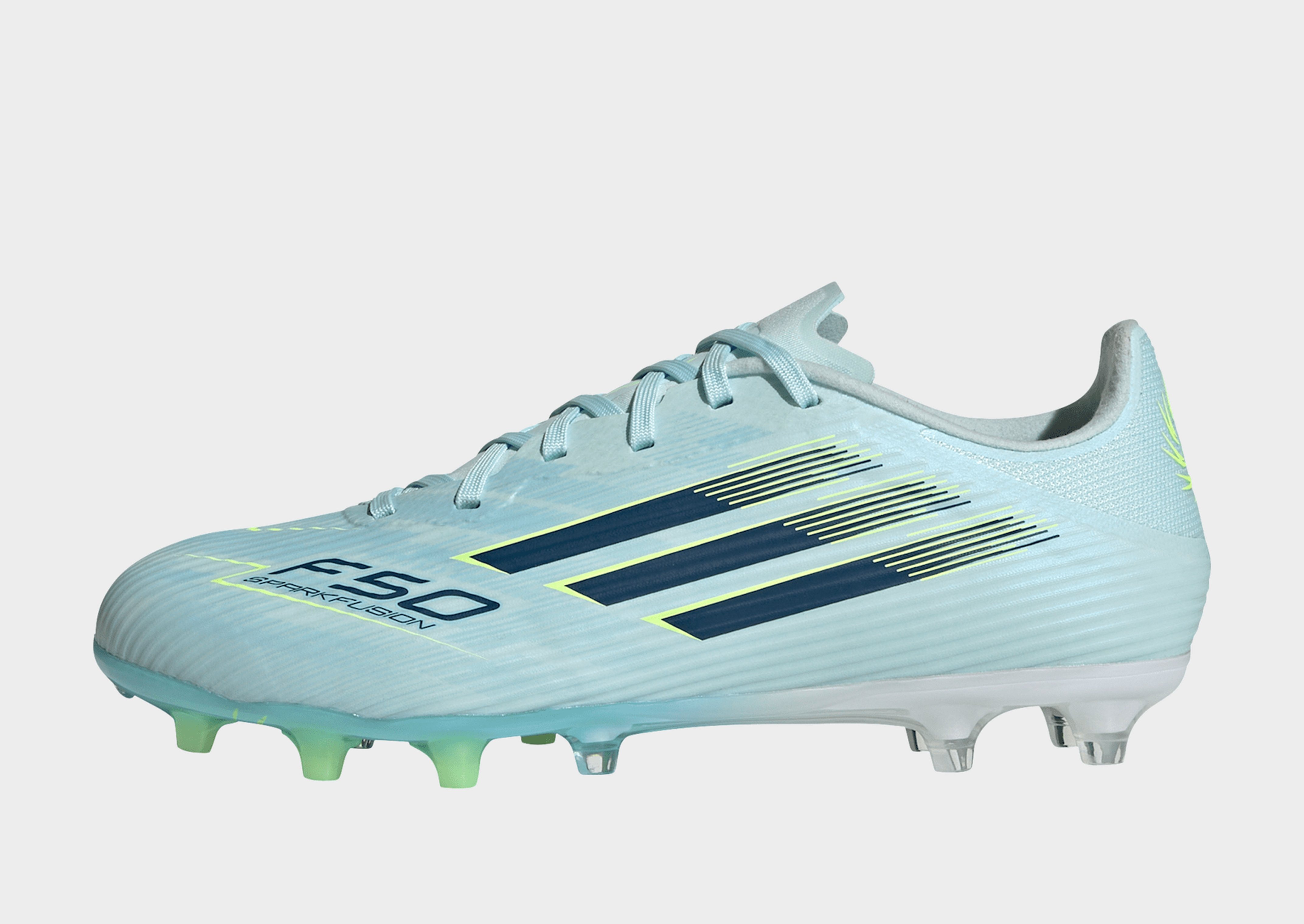 adidas F50 シルバー/ネイビー Blue adidas F50 SPARKFUSION LEAGUE Low Firm Ground / Artificial