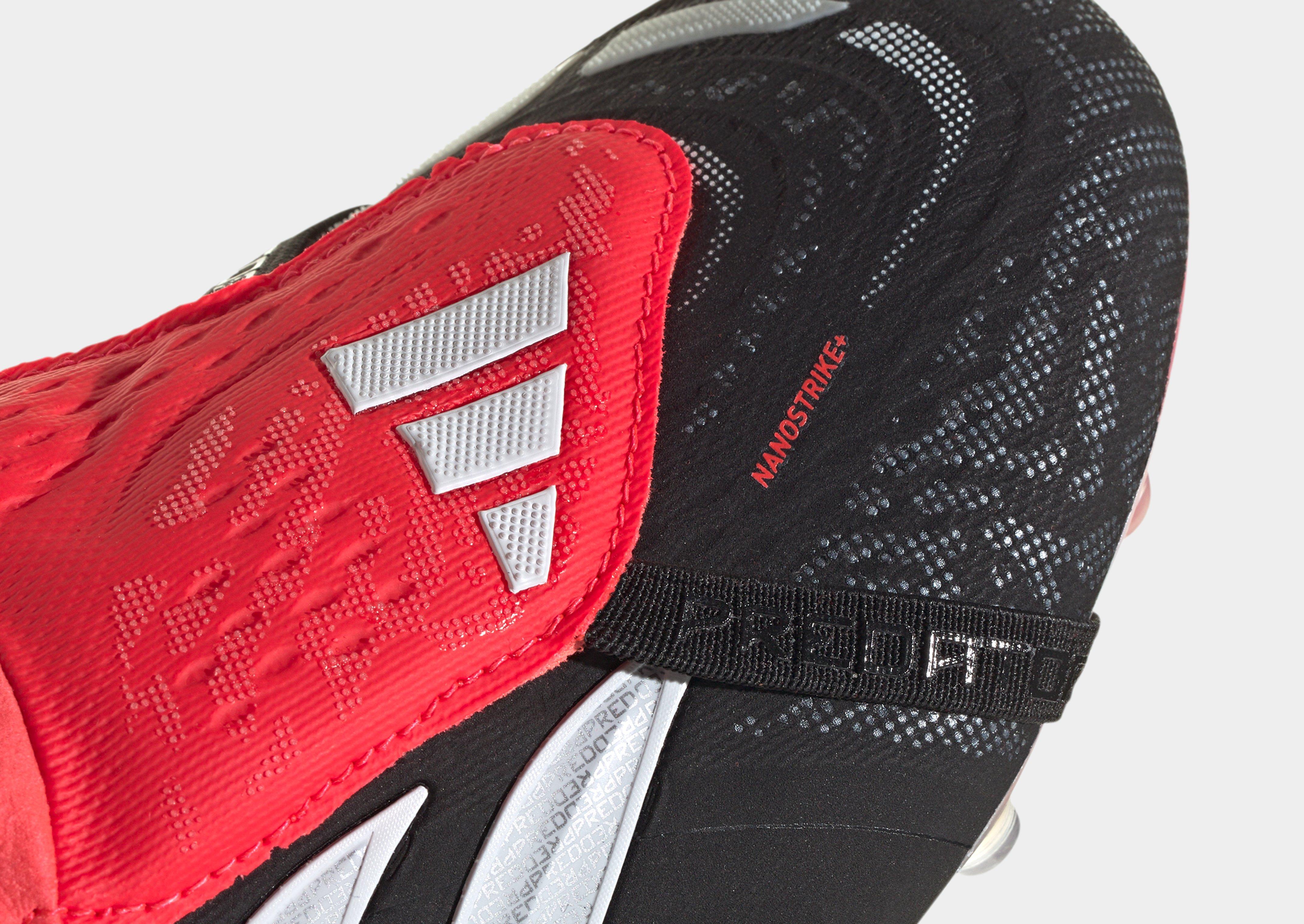 adidas Bota de fútbol con lengüeta plegable Predator Elite césped artificial