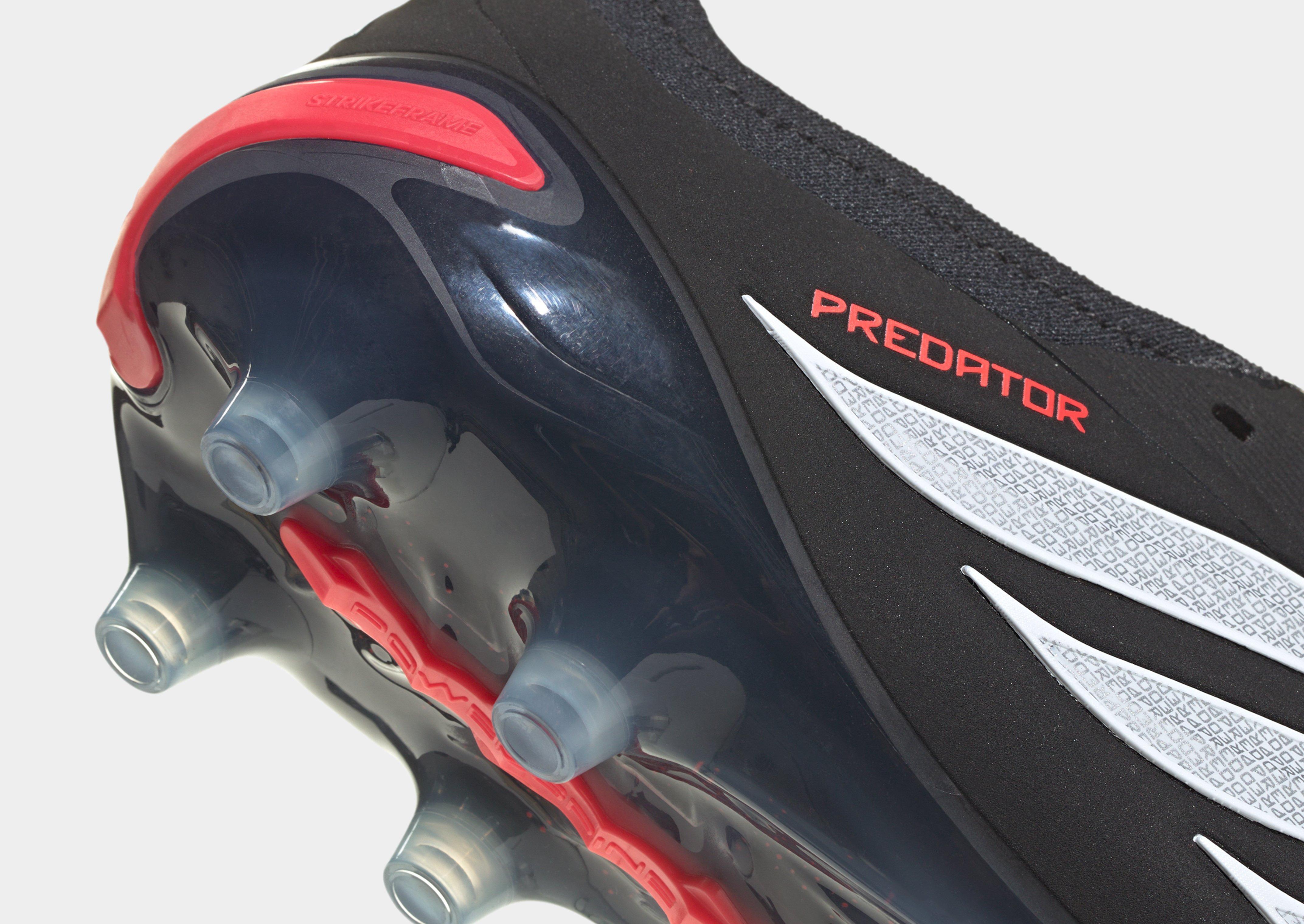 adidas Bota de fútbol con lengüeta plegable Predator Elite césped artificial