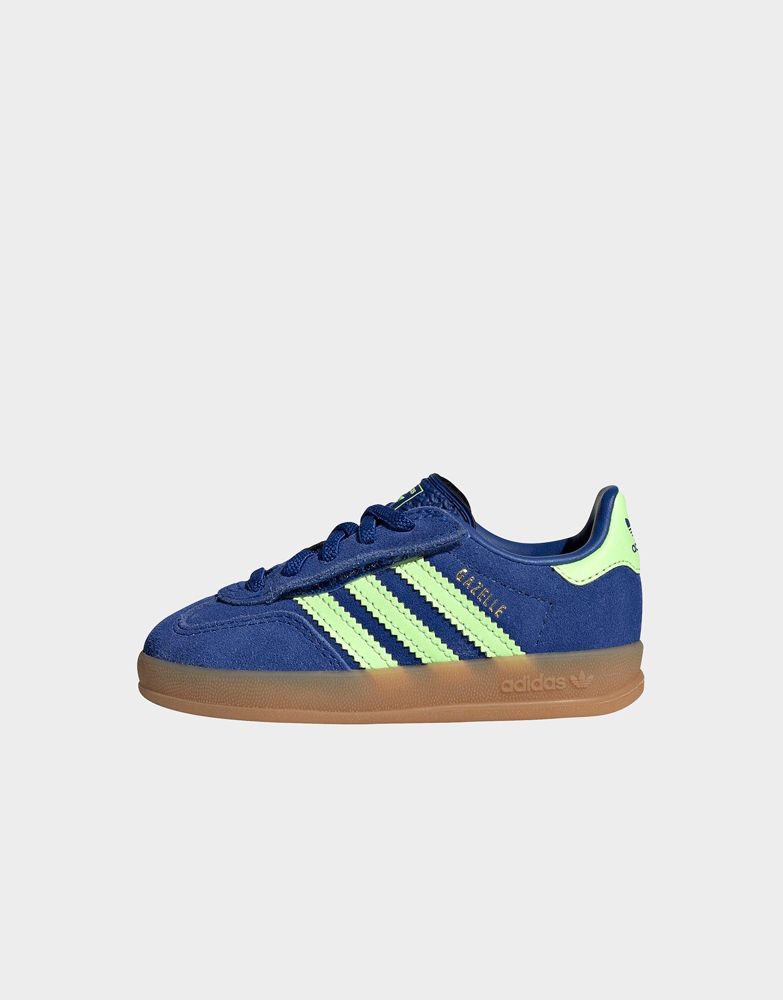 adidas Gazelle Indoor Comfort Closure Elastic Lace Shoes