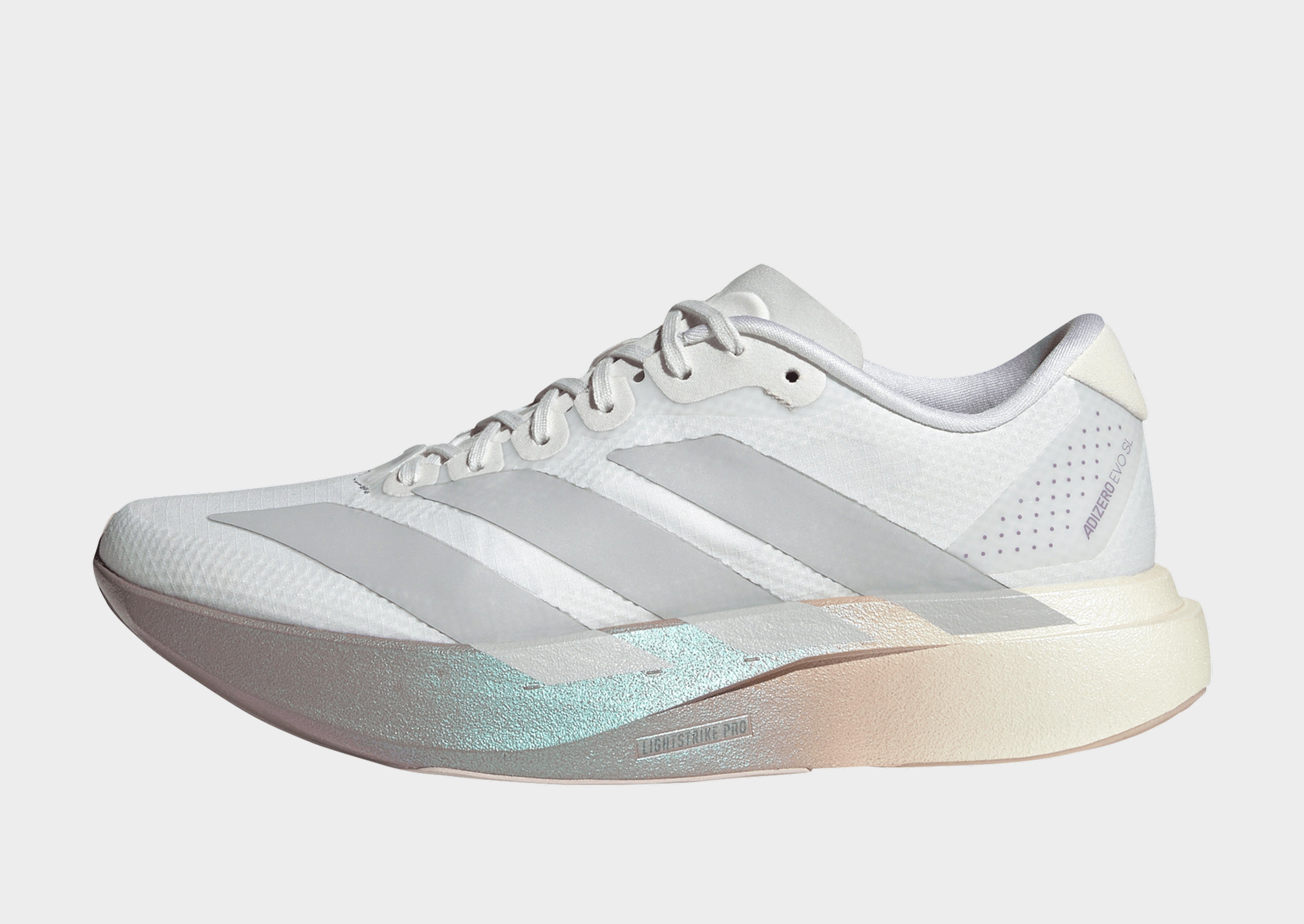 White adidas Adizero EVO SL Shoes | JD Sports UK