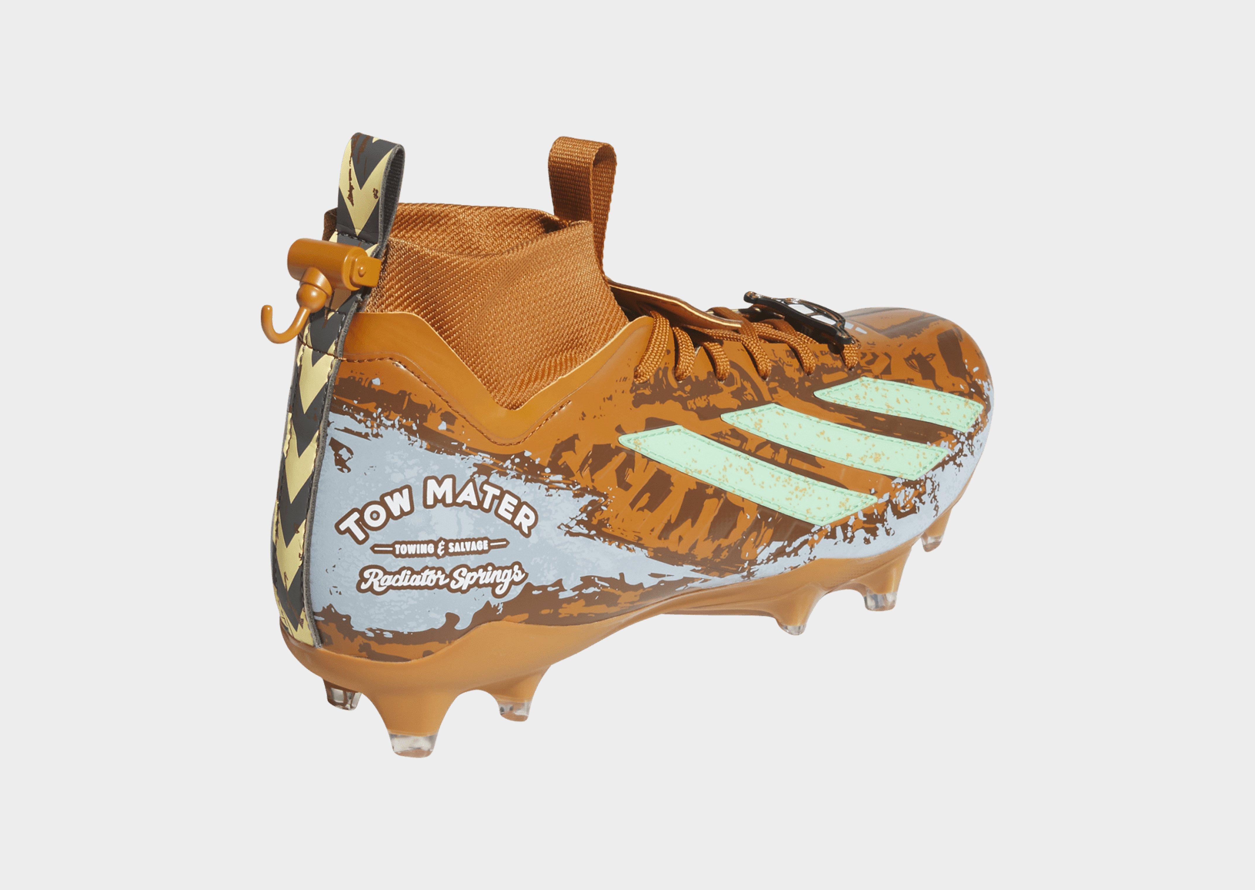 adidas Botas de fútbol americano Pixar Cars Adizero Impact II Mater