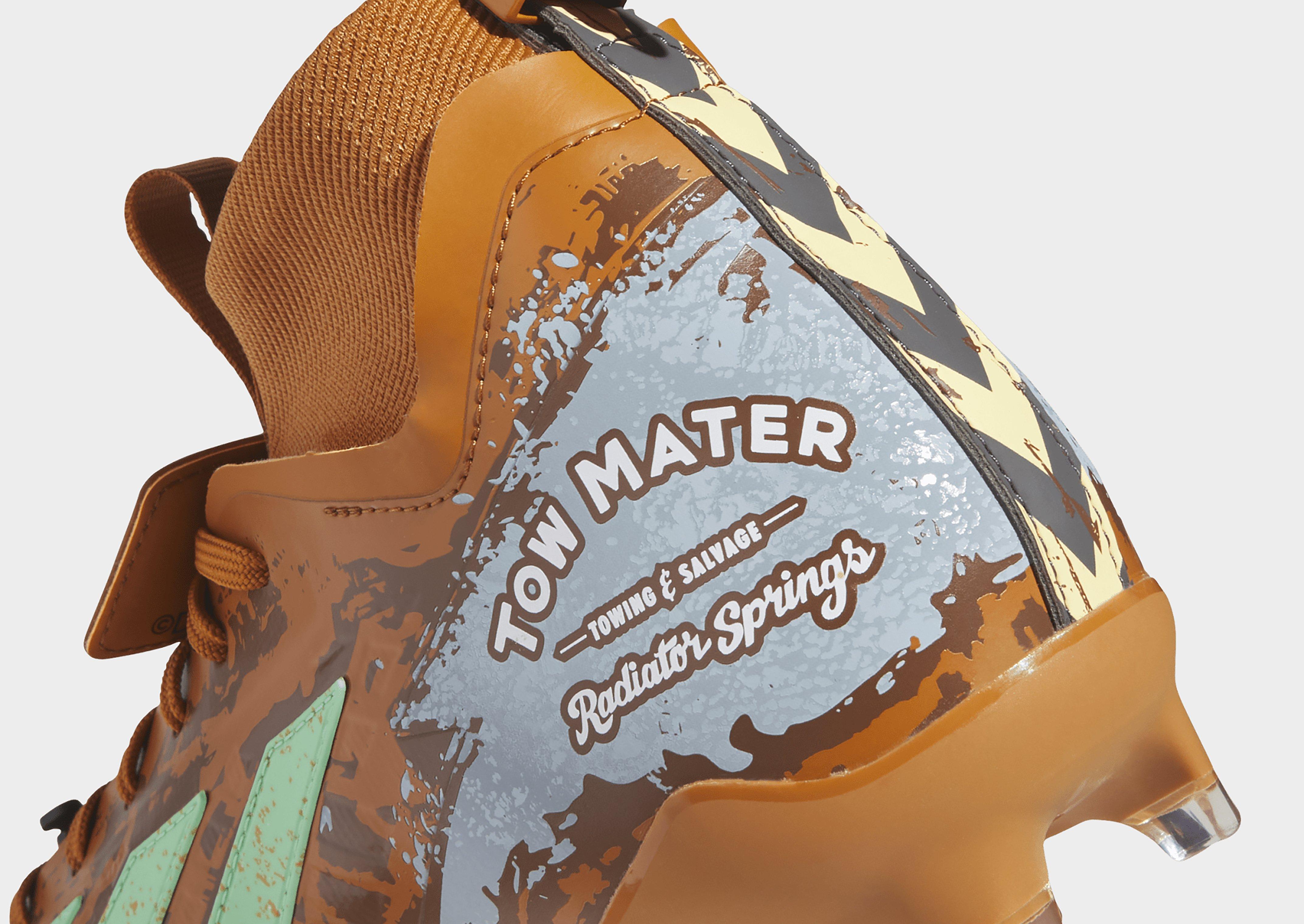 adidas Botas de fútbol americano Pixar Cars Adizero Impact II Mater