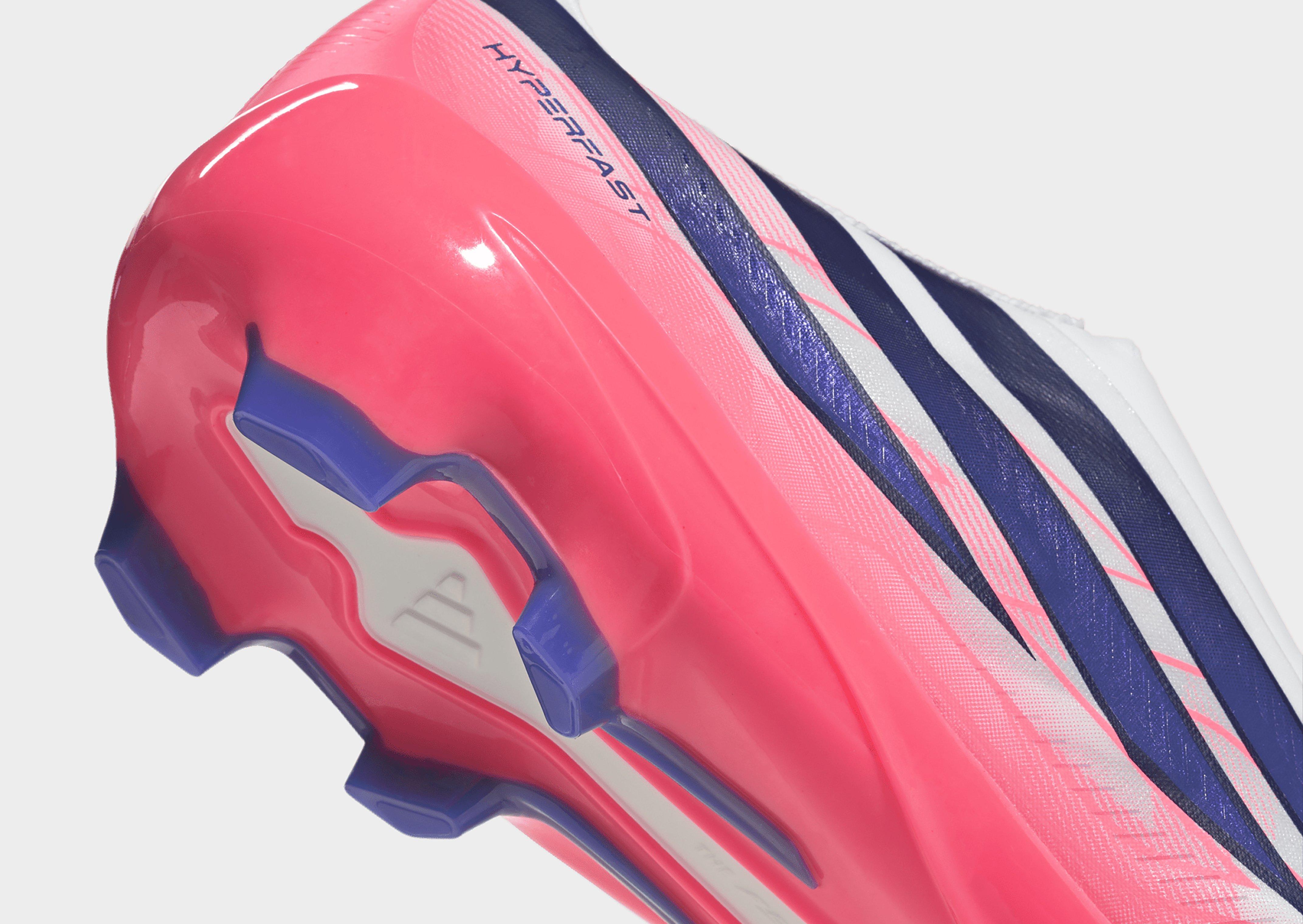 adidas F50 Hyperfast League Fußballschuh, Feste Böden, Schnürlos