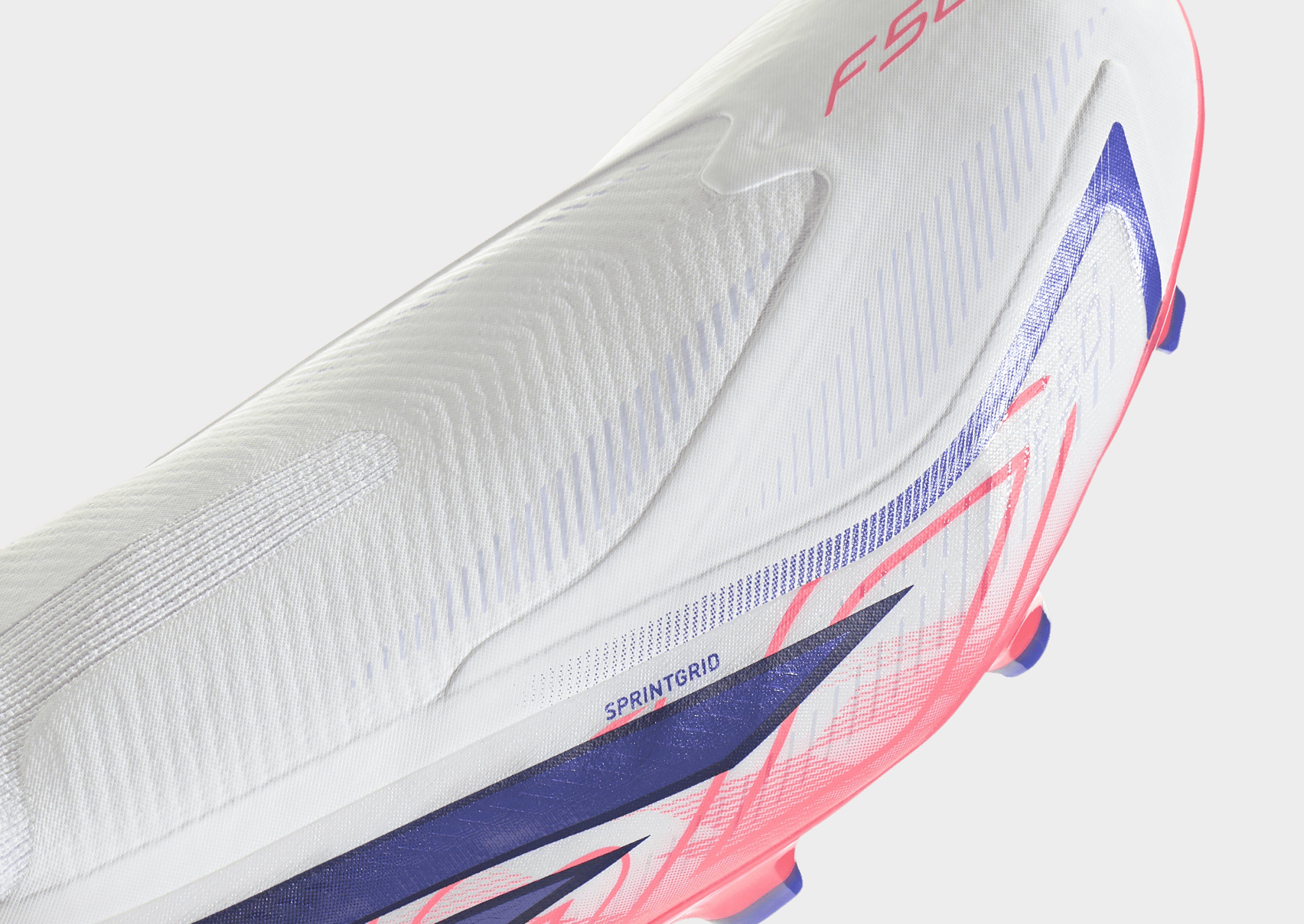 adidas F50 Hyperfast League Fußballschuh, Feste Böden, Schnürlos