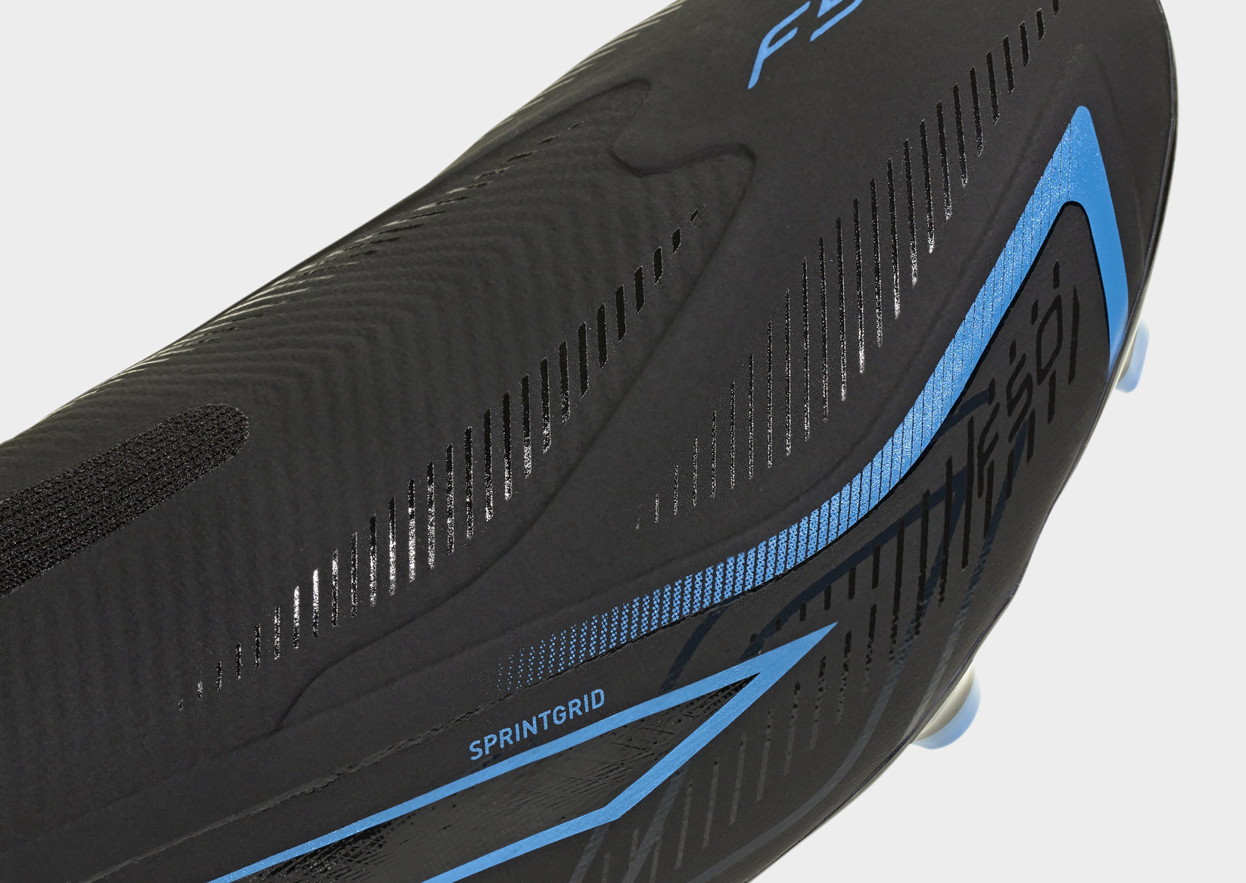 adidas F50 Hyperfast League Fußballschuh, Feste Böden, Schnürlos