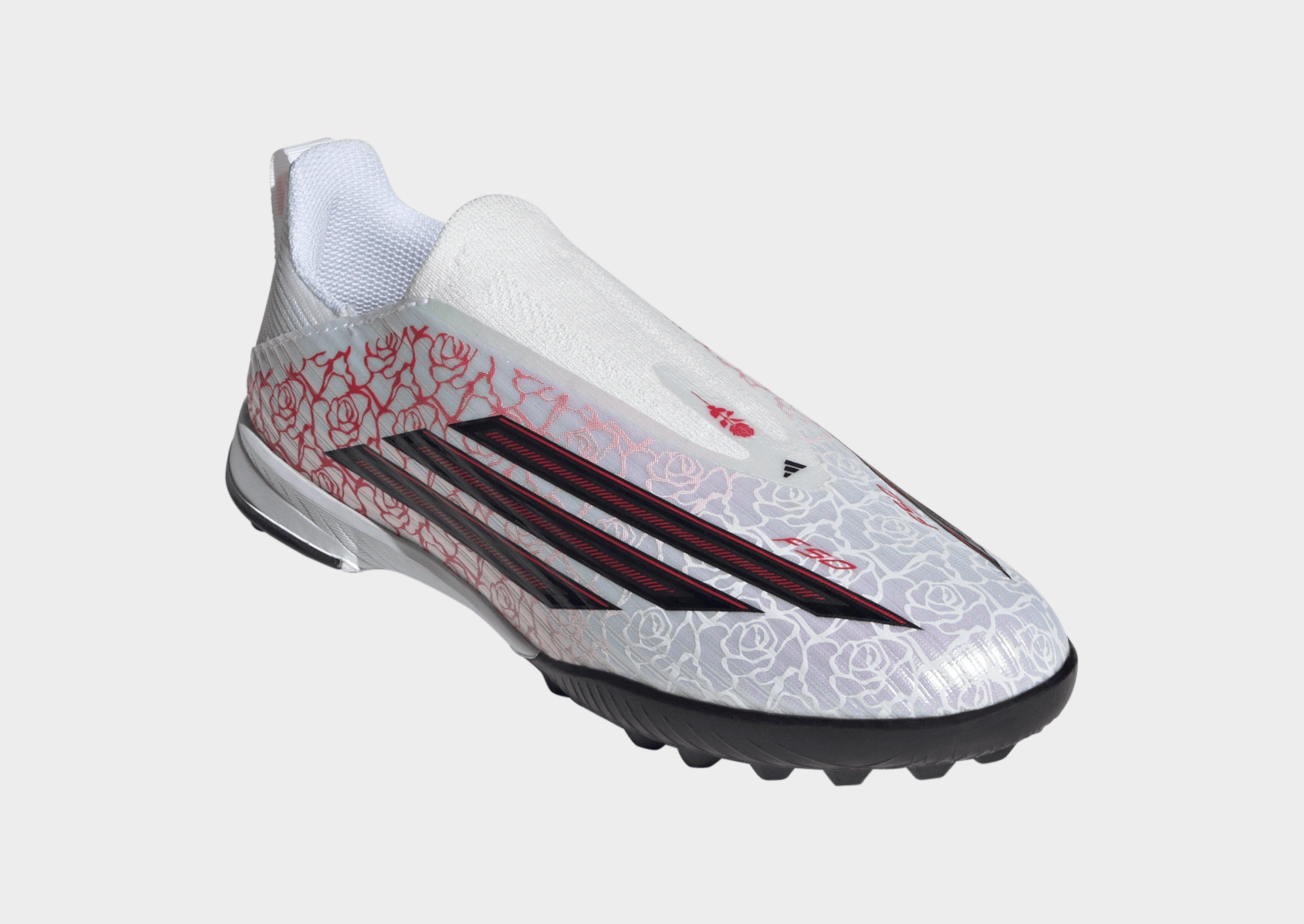 adidas F50 LEAGUE LAMINE YAMAL Laceless Turf Football Boots Kids