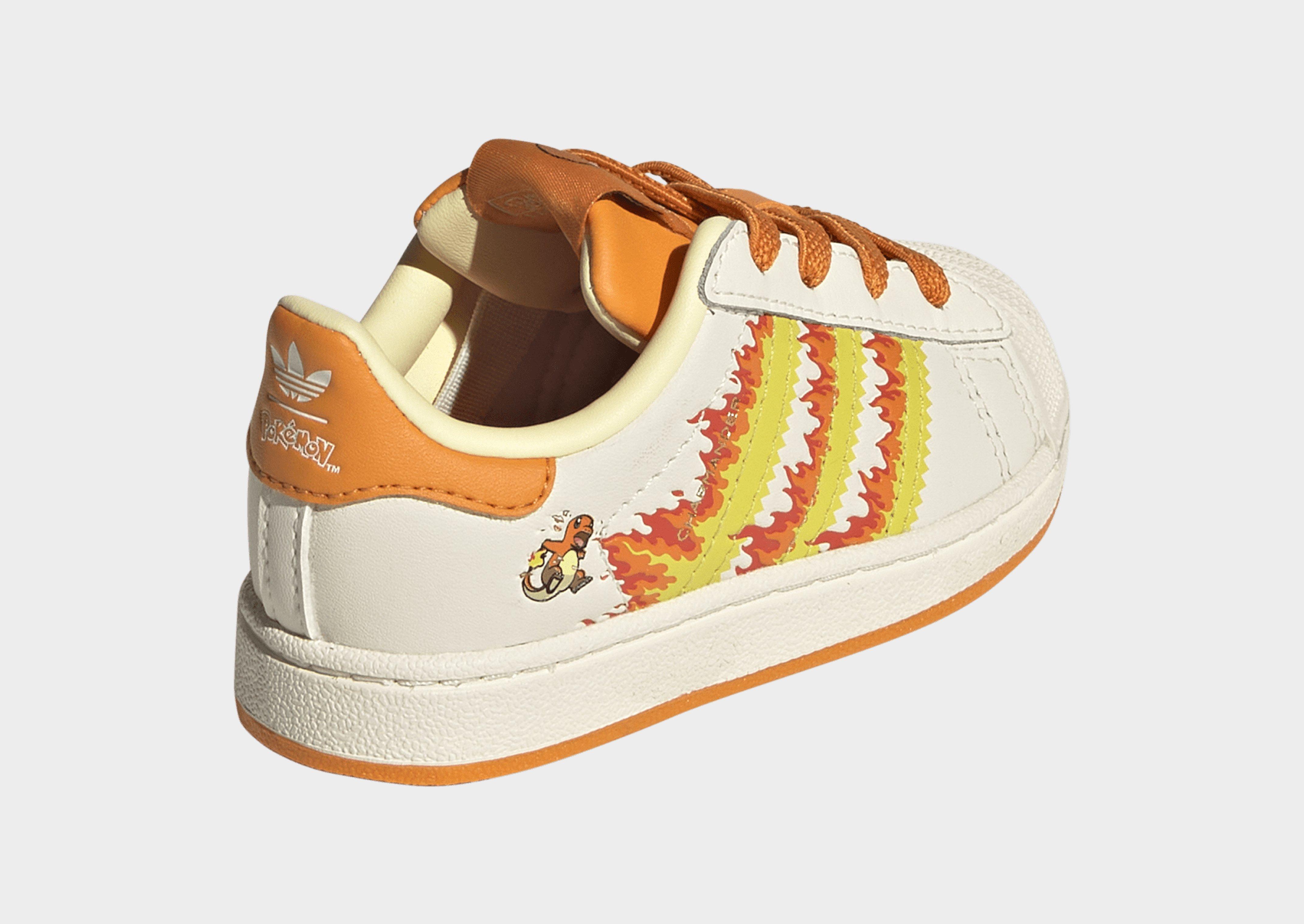 adidas Chaussure Pokemon Superstar Ii À Lacets Élastiques