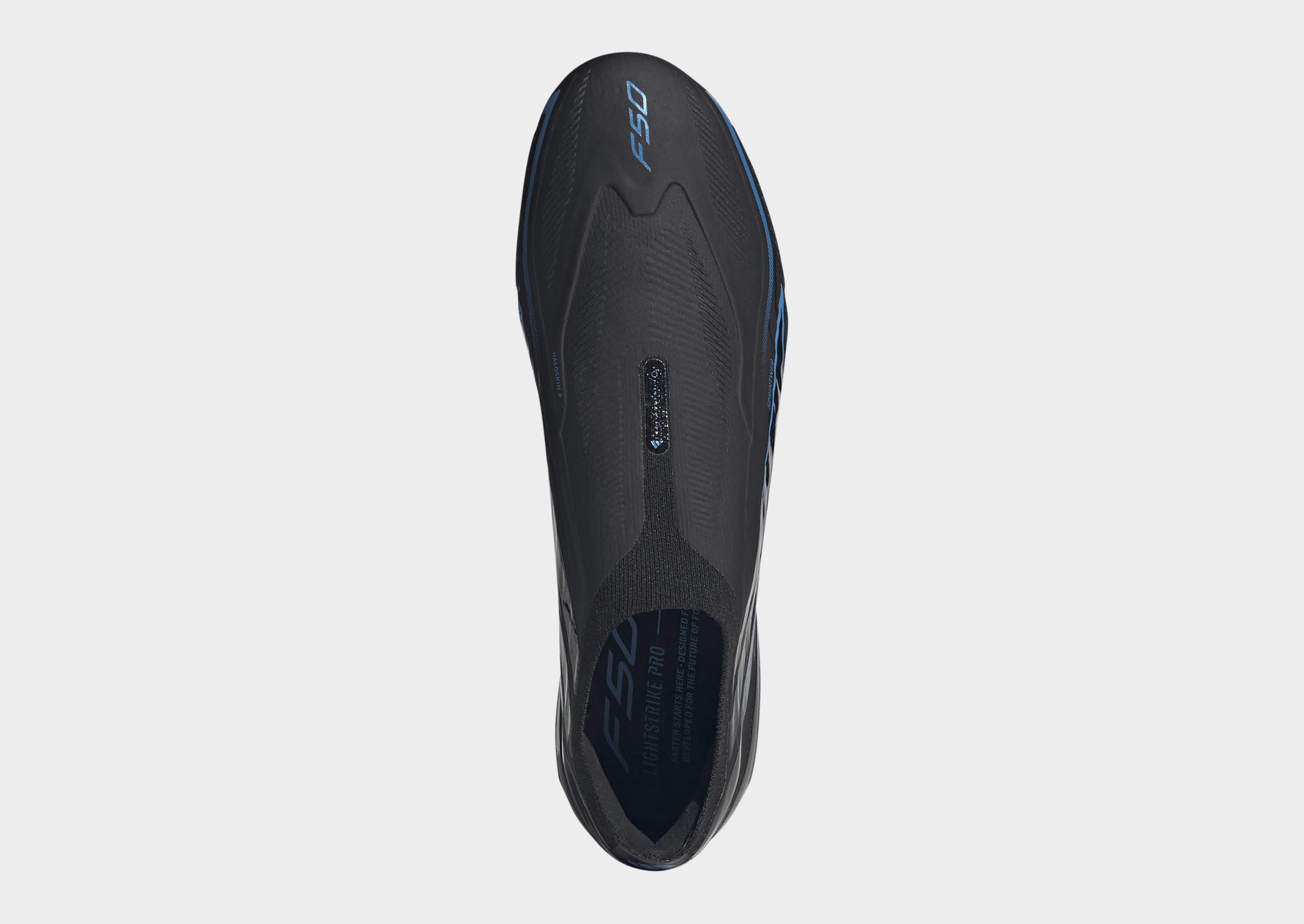 adidas F50 Hyperfast Elite Fußballschuh, Feste Böden, Ohne Schnürsenkel