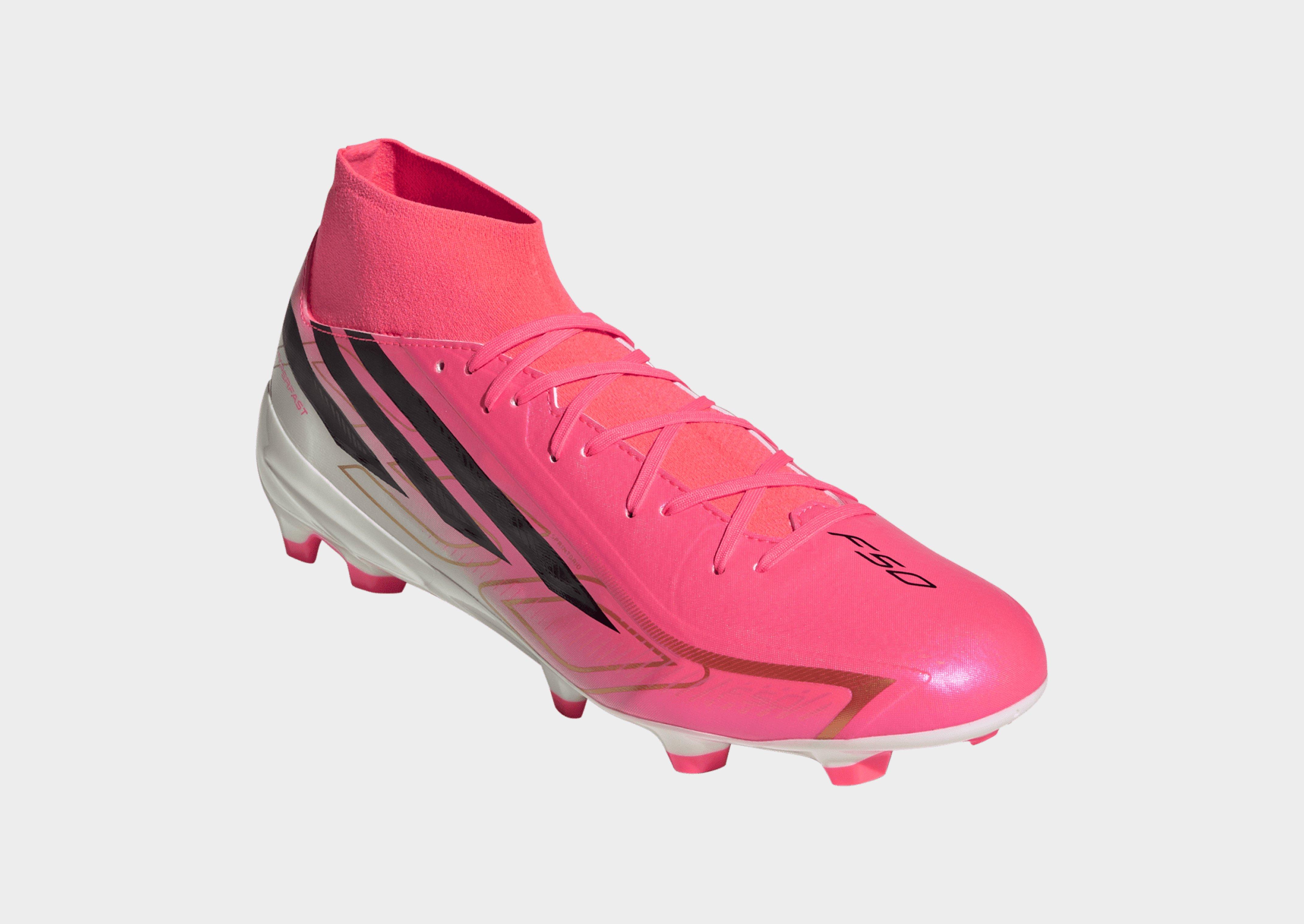 adidas Chaussure De Football Mi-montante F50 Hyperfast League Terrain Souple