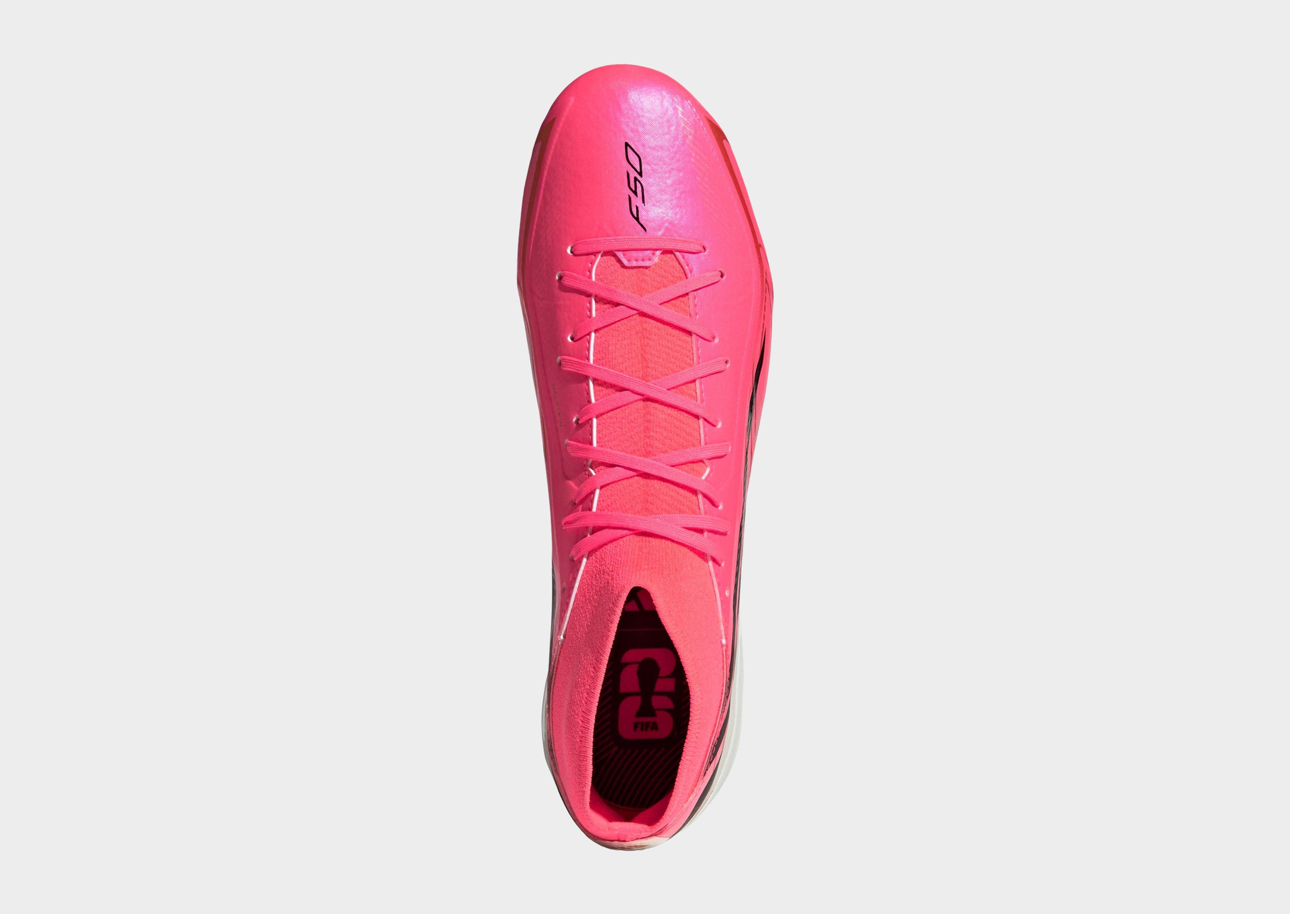 adidas Chaussure De Football Mi-montante F50 Hyperfast League Terrain Souple