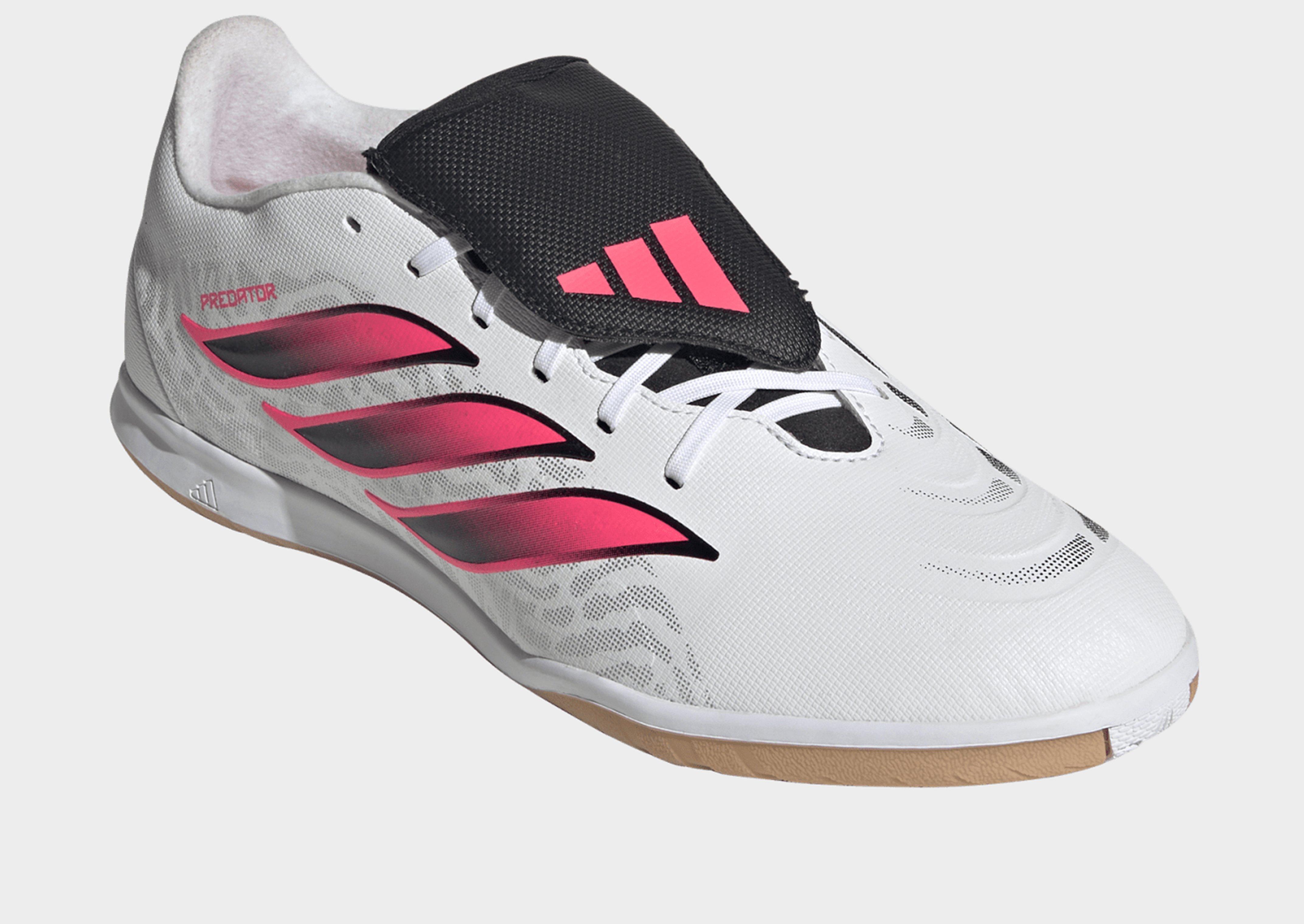 adidas Predator Club Sala Fußballschuh, Hallenböden, umschlagbare Zunge