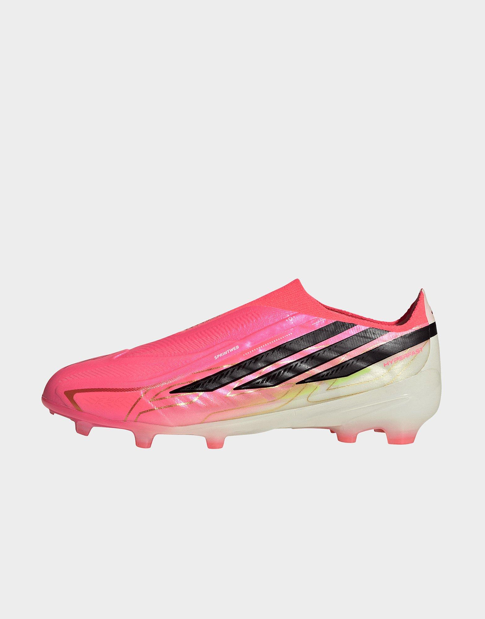 adidas Scarpe Da Calcio F50 Hyperfast Elite Laceless Firm Ground Bambini