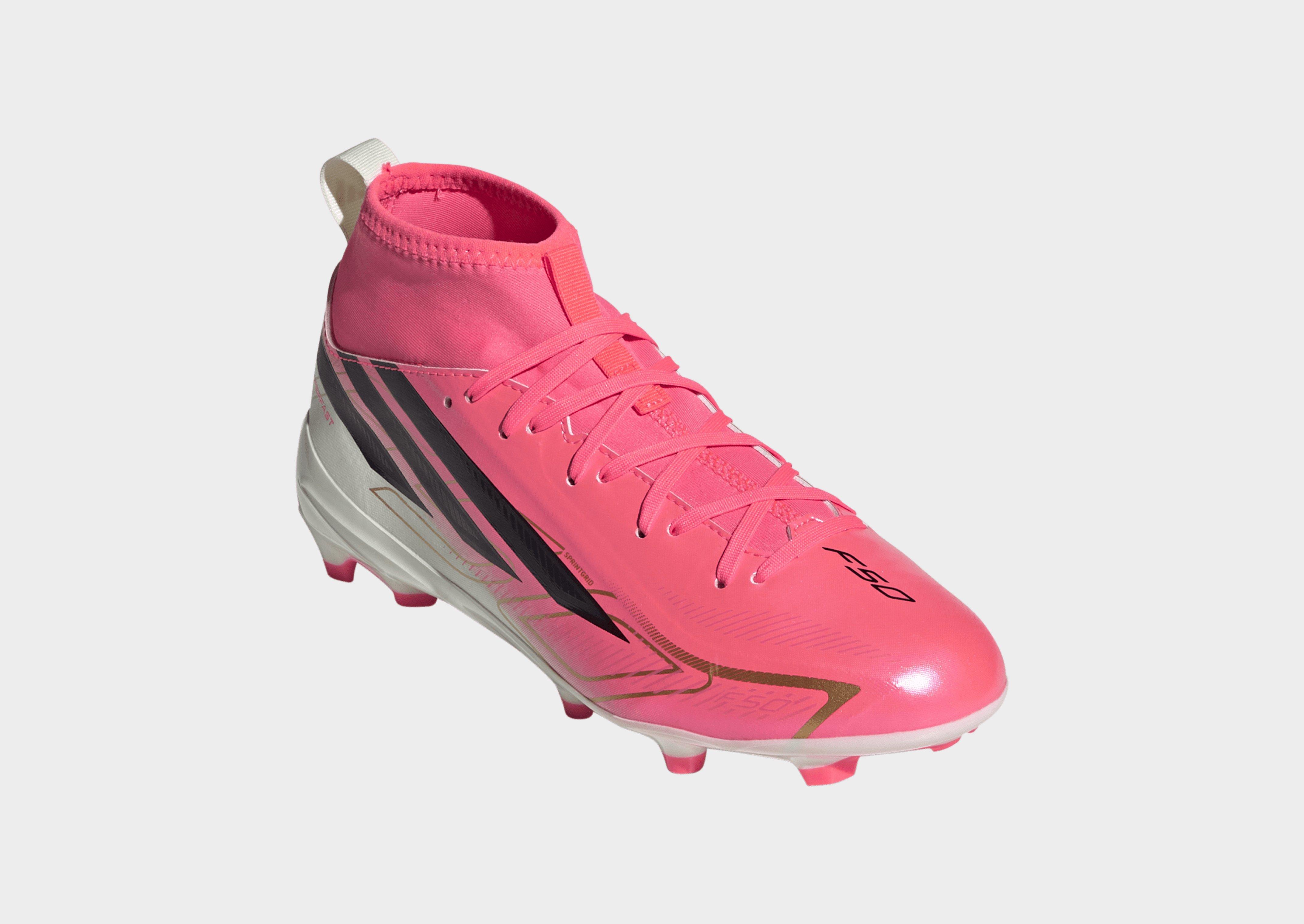 adidas F50 Hyperfast Elite Kids Fußballschuh, Mittelhoch, Feste Böden