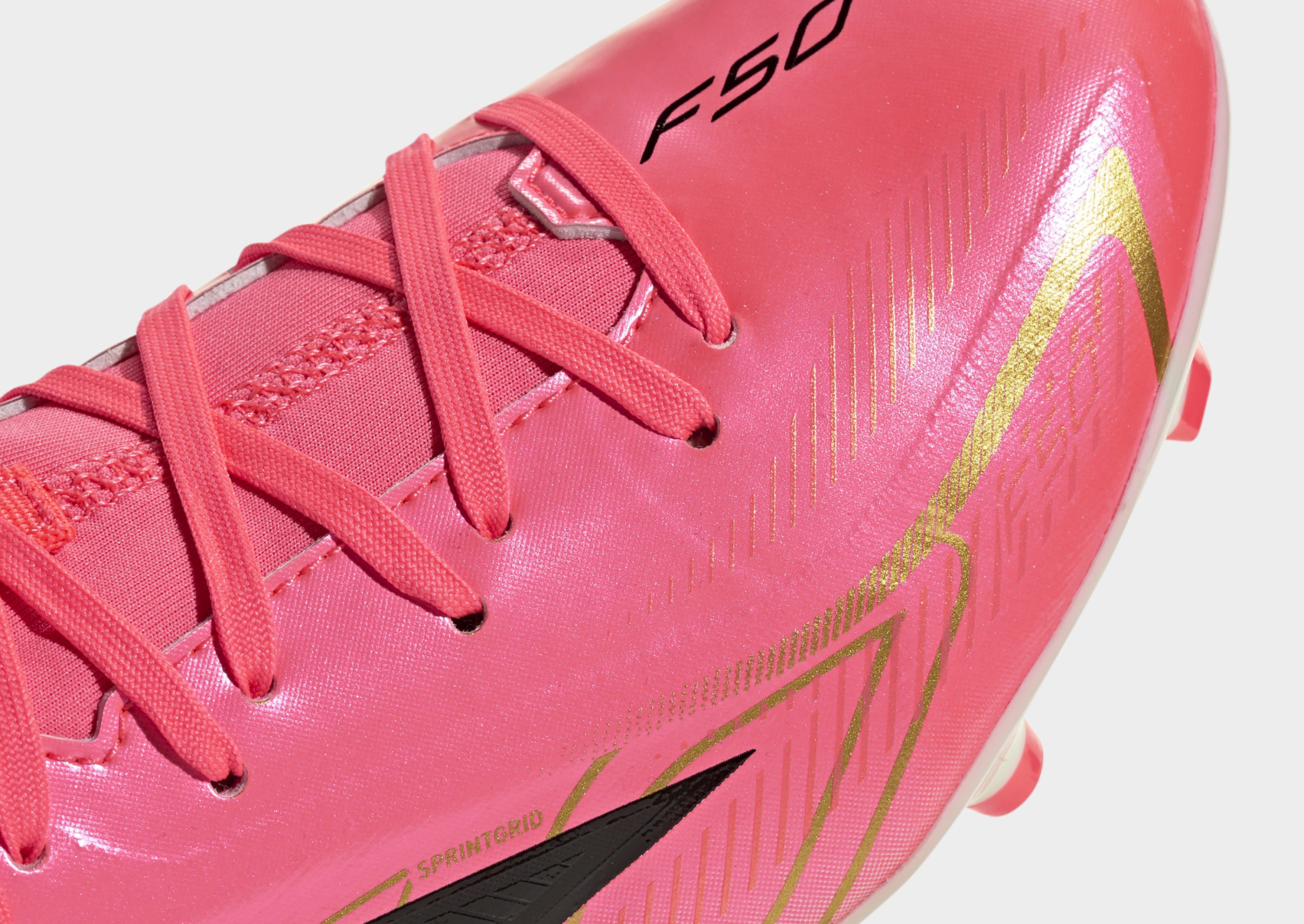 adidas F50 Hyperfast Elite Kids Fußballschuh, Mittelhoch, Feste Böden