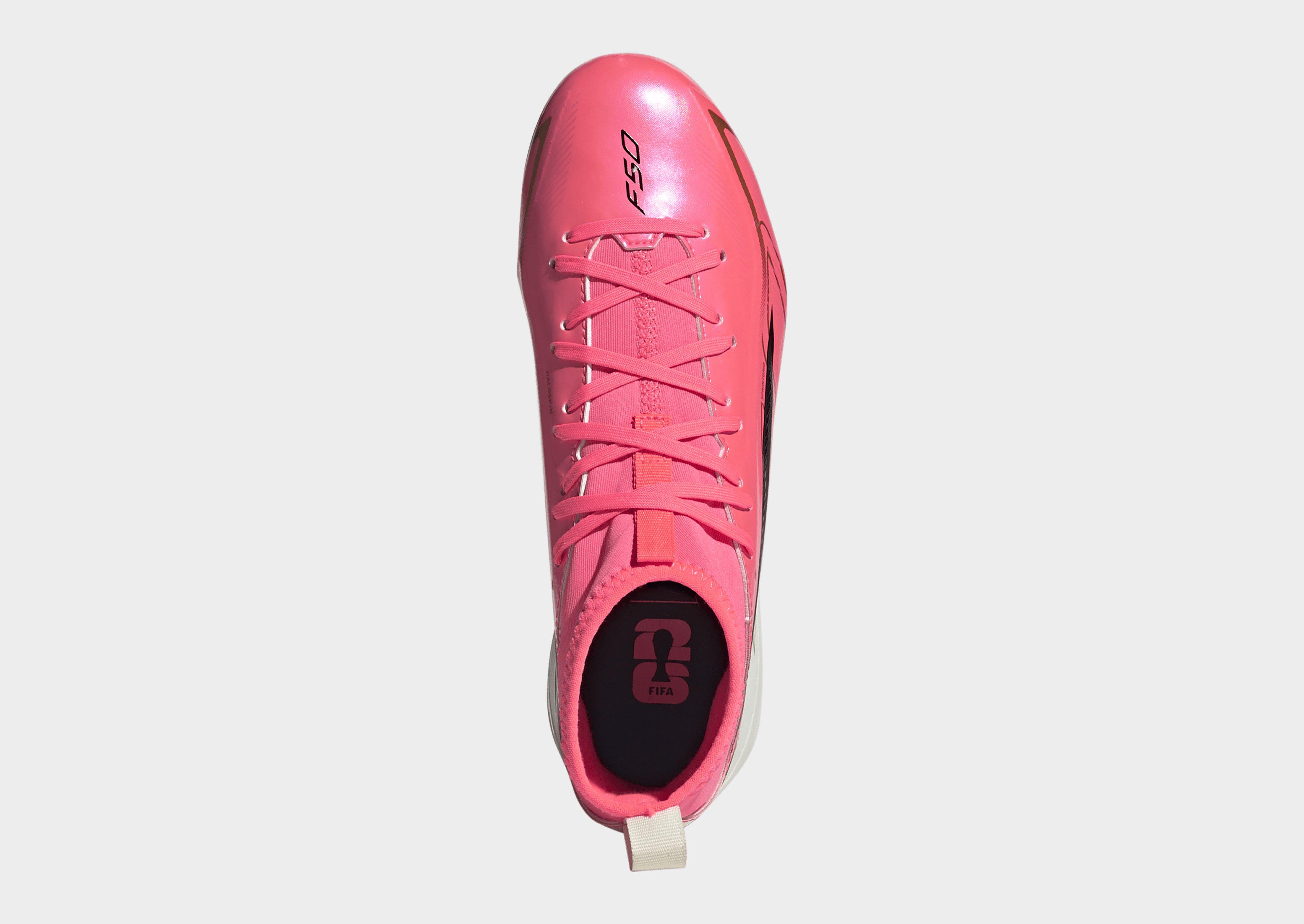 adidas F50 Hyperfast Elite Kids Fußballschuh, Mittelhoch, Feste Böden