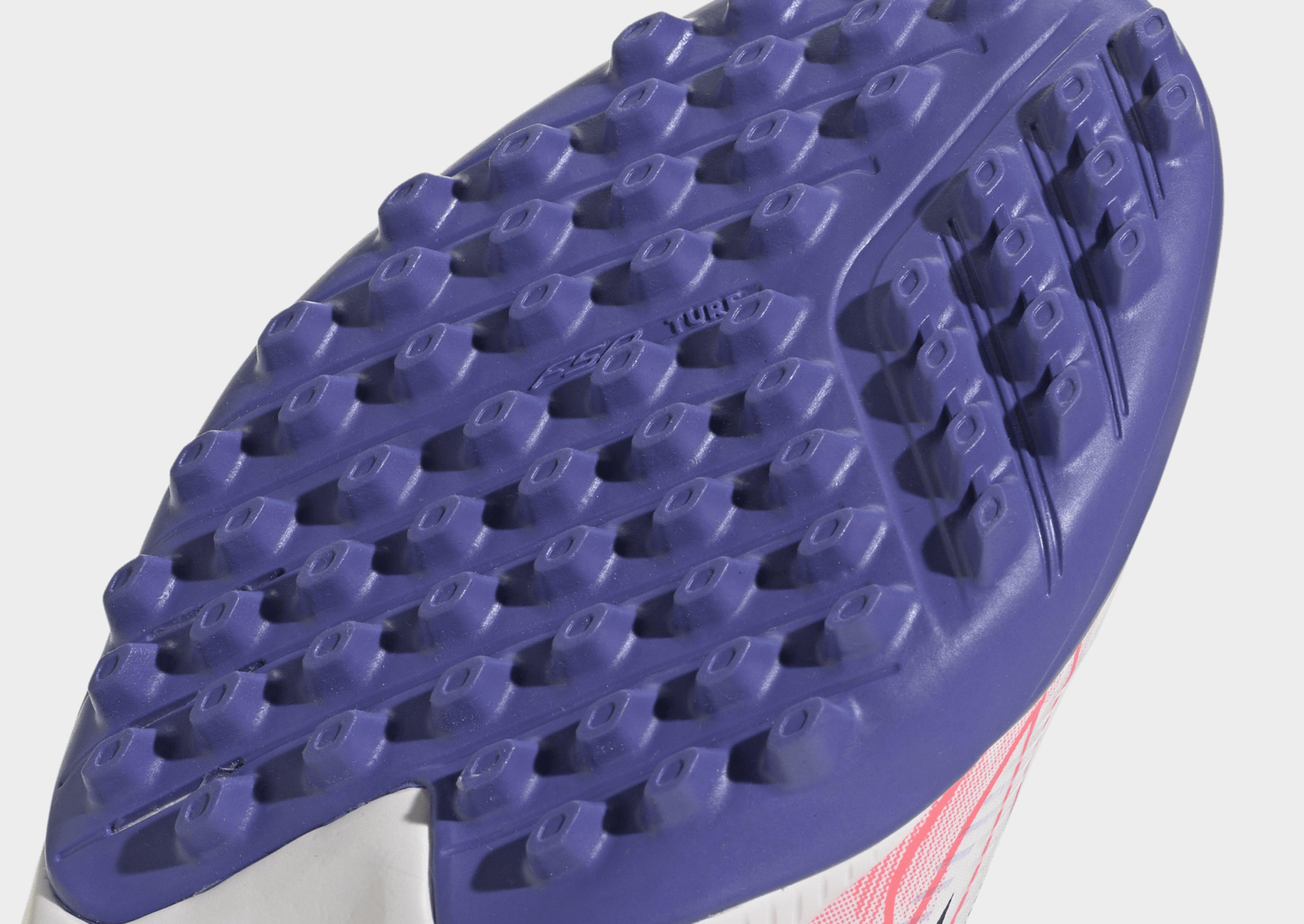 adidas F50 Hyperfast League Kids Fußballschuh, kurzer Kunstrasen, ohne Schnürsenkel