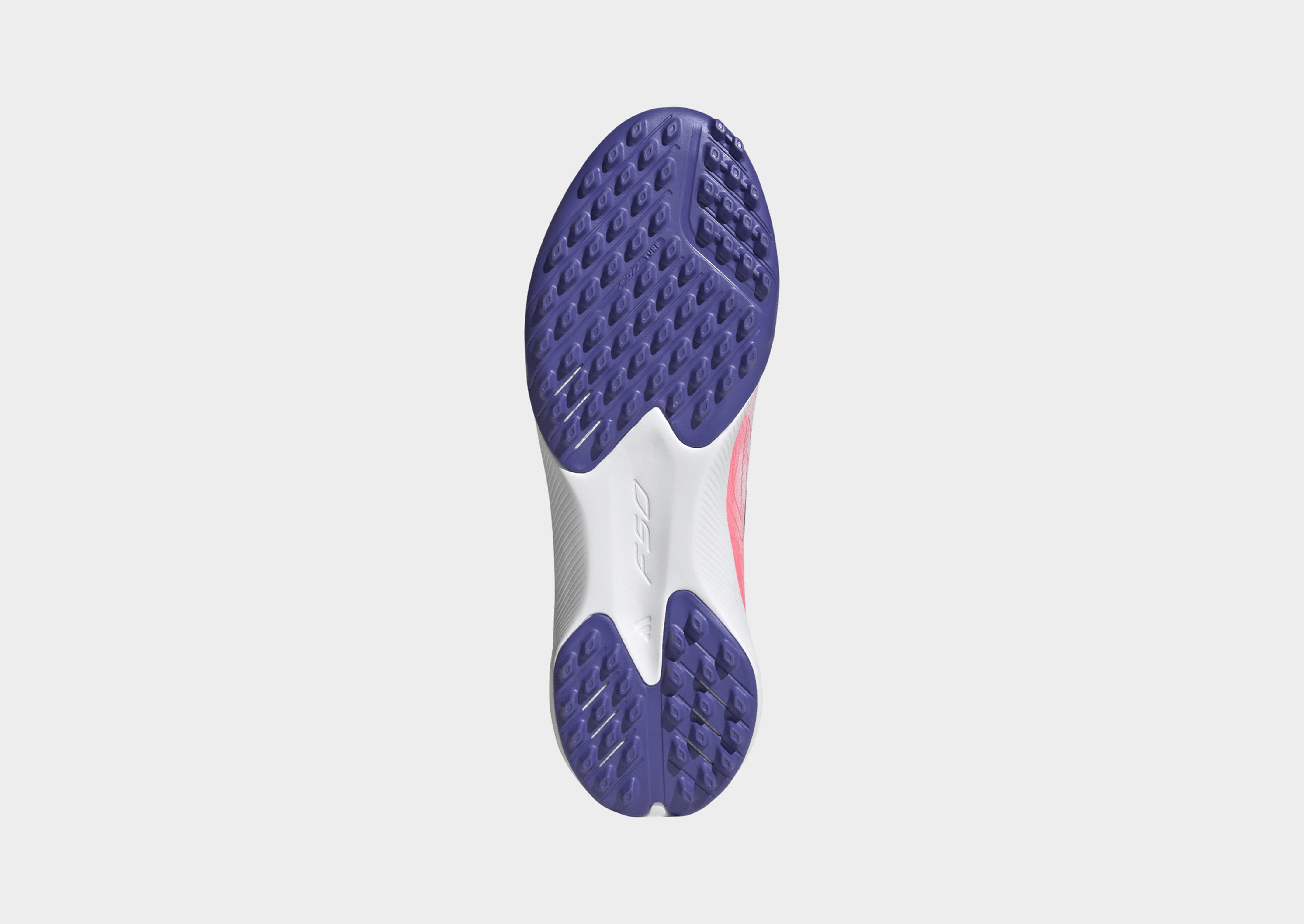 adidas F50 Hyperfast League Kids Fußballschuh, kurzer Kunstrasen, ohne Schnürsenkel
