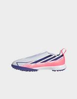adidas F50 Hyperfast League Laceless Turf Football Shoes Kids