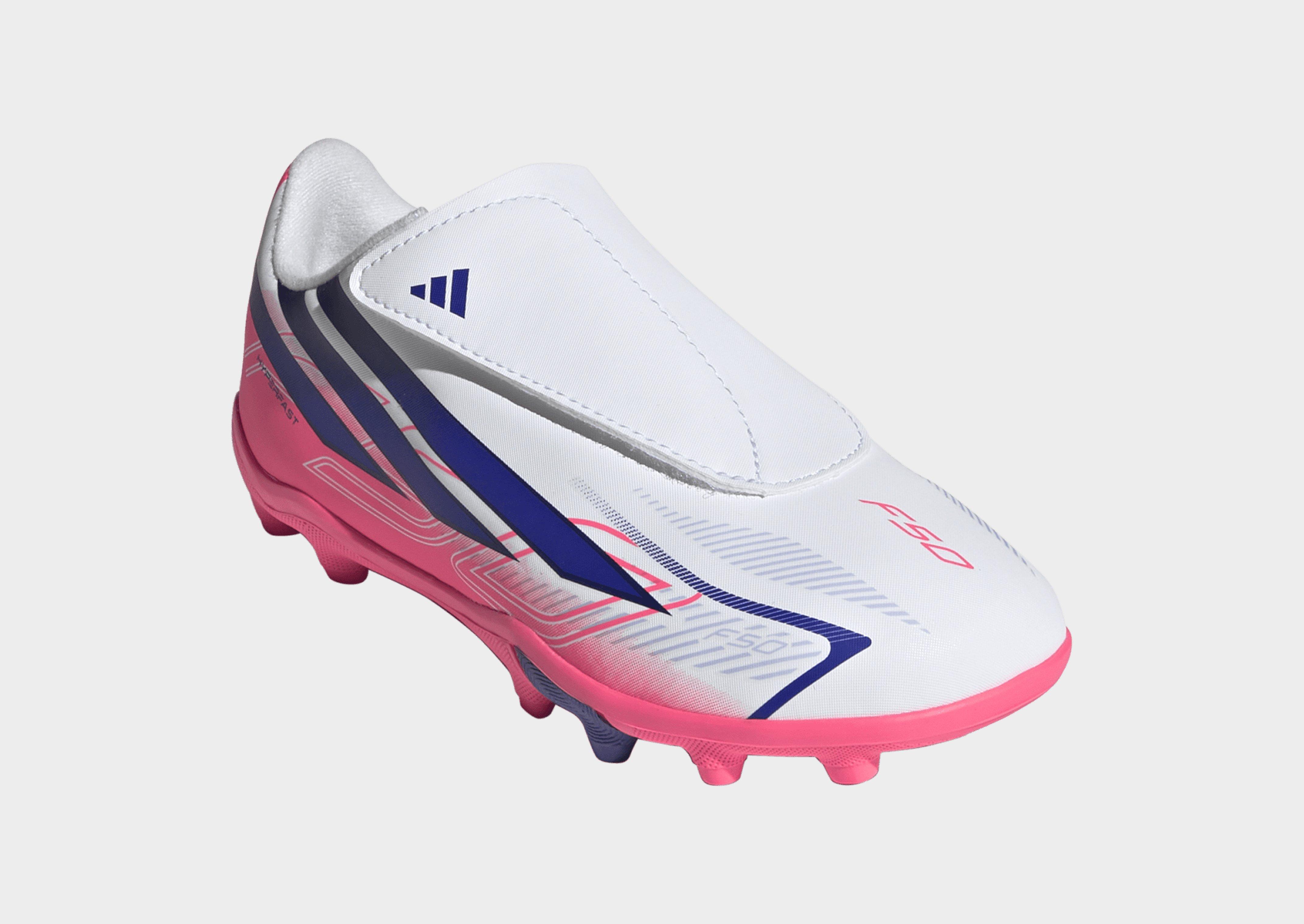 adidas F50 Hyperfast Club Velcro Firm Ground / Multi Ground Football Boots Children