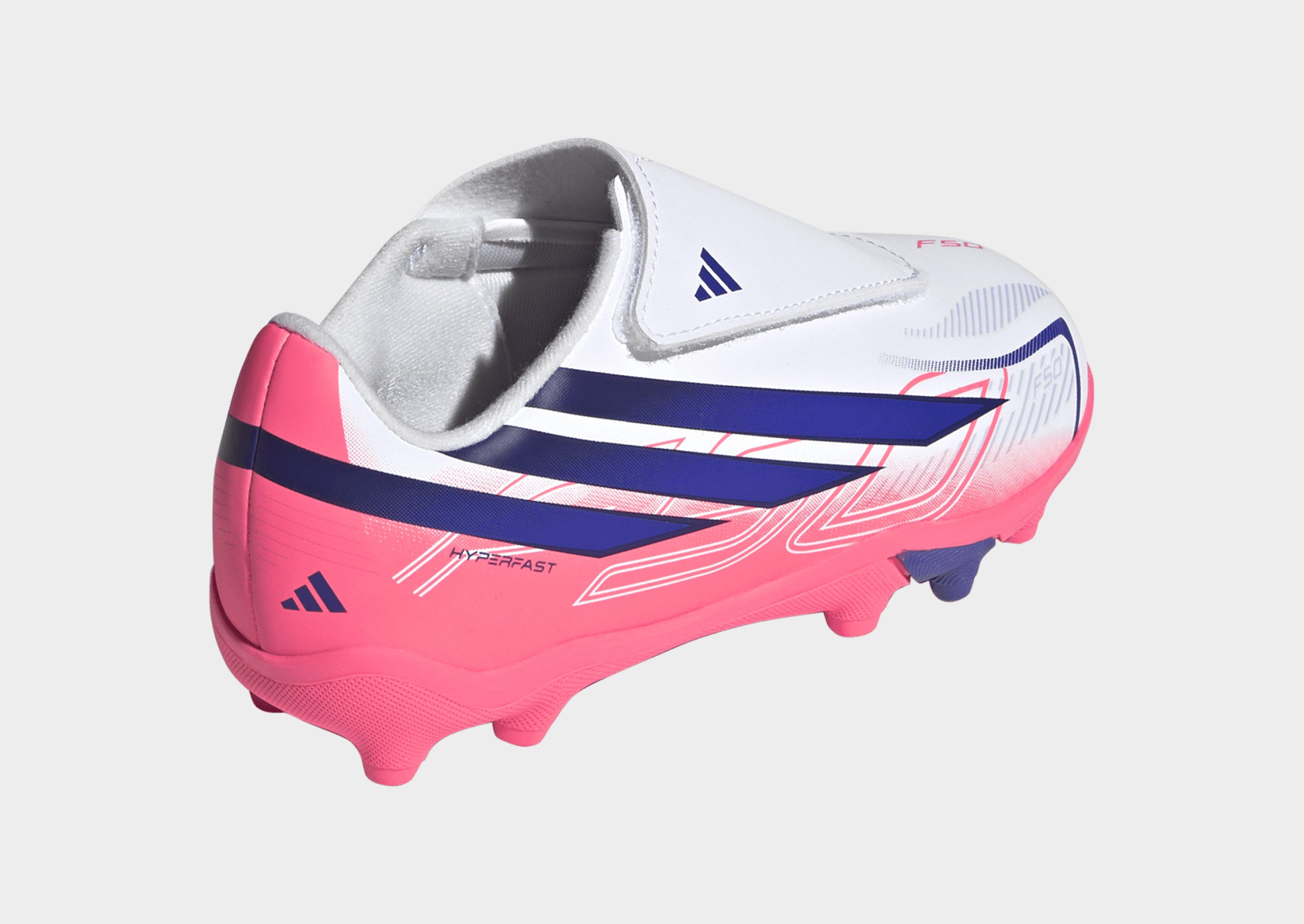 adidas F50 Hyperfast Club Velcro Firm Ground / Multi Ground Football Boots Children