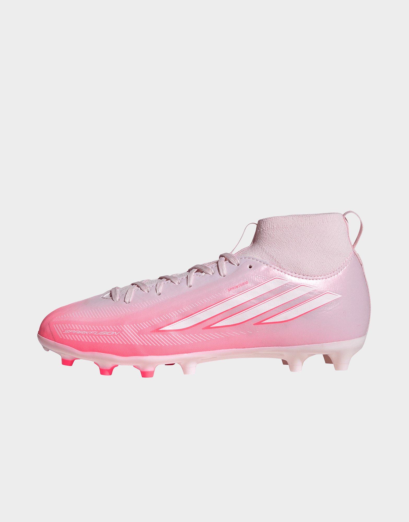 adidas Scarpe da calcio F50 SPARKFUSION LEAGUE Mid Cut Firm Ground/Artificial Ground bambini