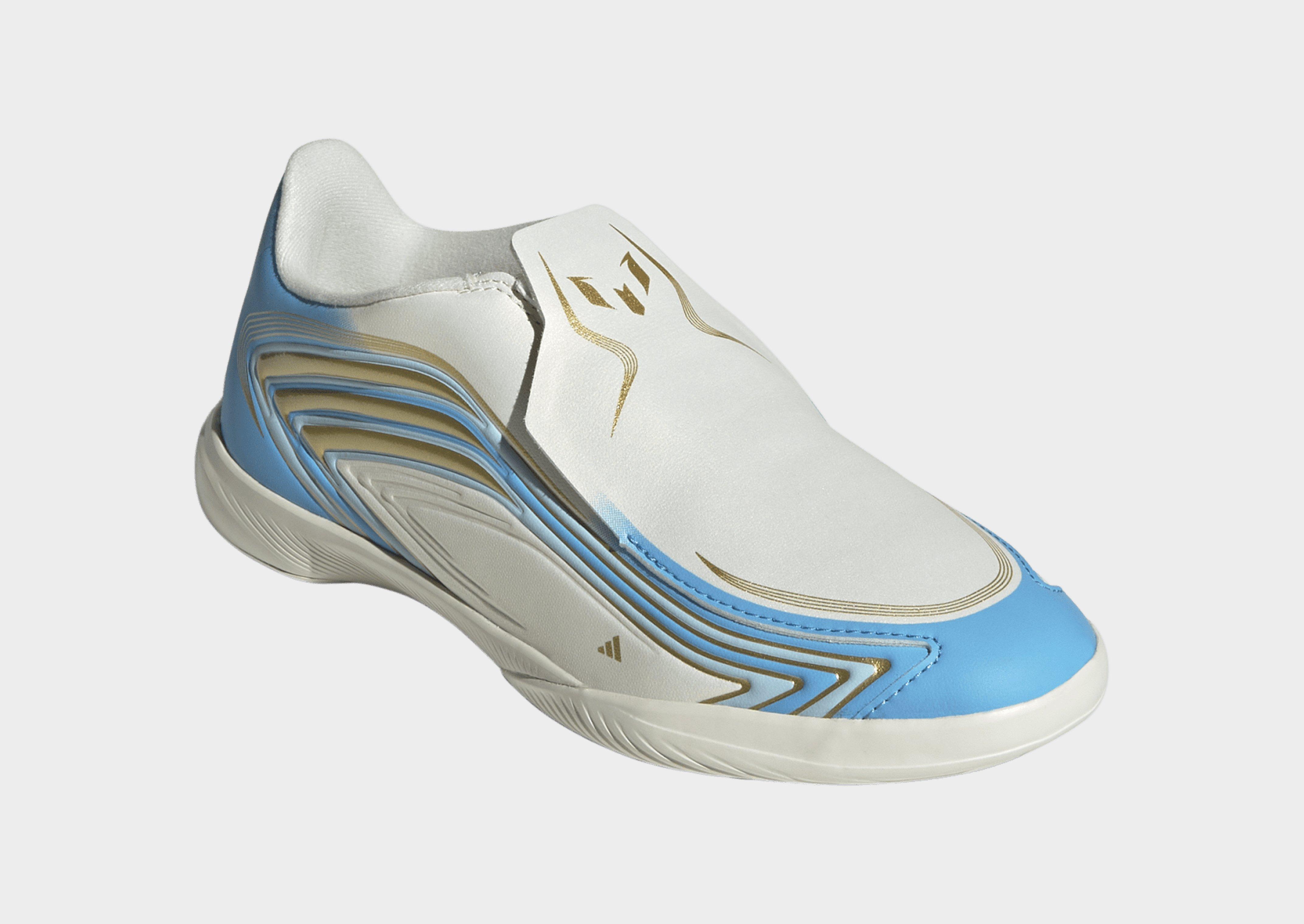 adidas Chaussure De Football Sans Lacets F50 Messi League Indoor Enfants