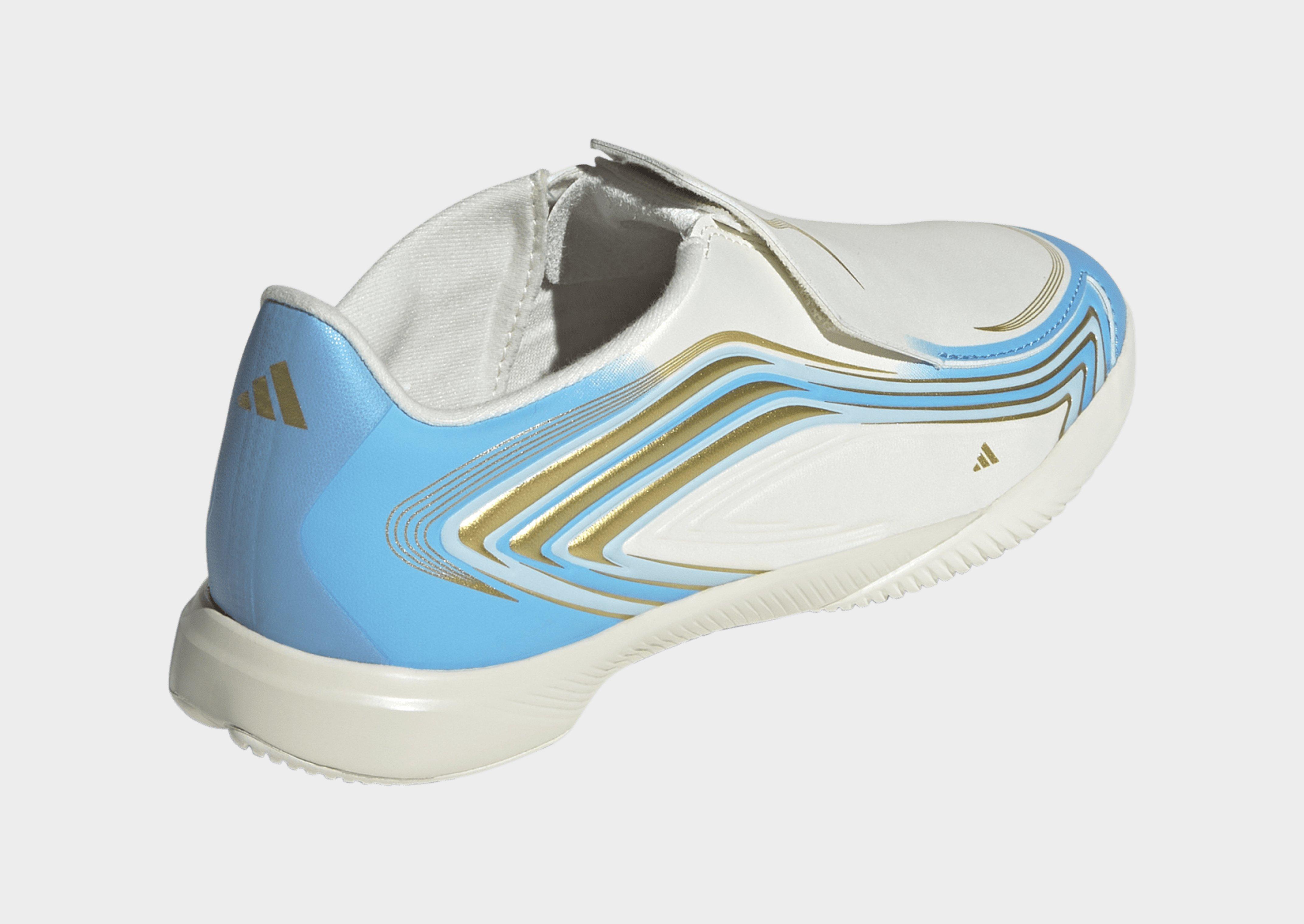 adidas Chaussure De Football Sans Lacets F50 Messi League Indoor Enfants