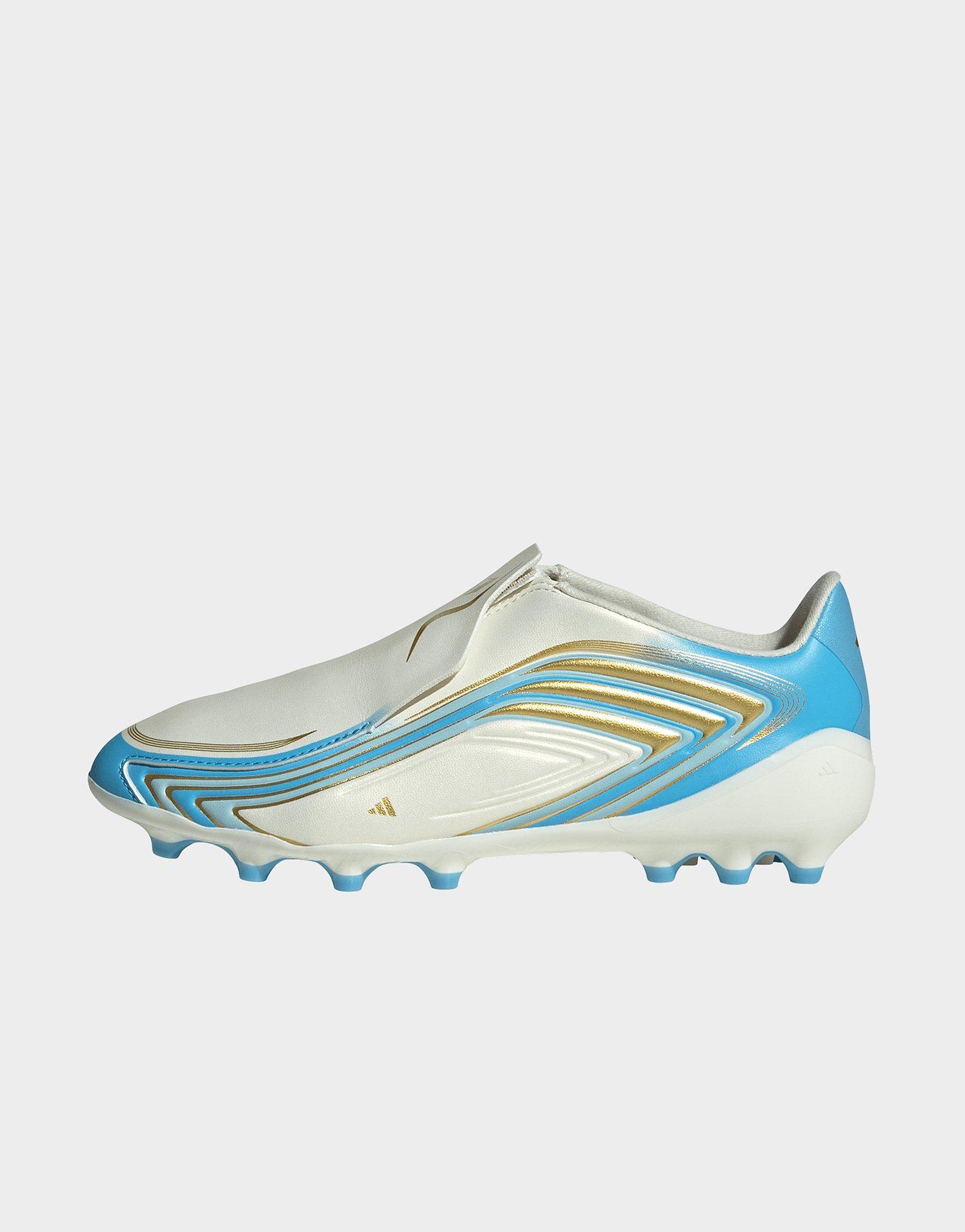 adidas F50 Messi League Laceless Artificial Ground Football Boots Kids