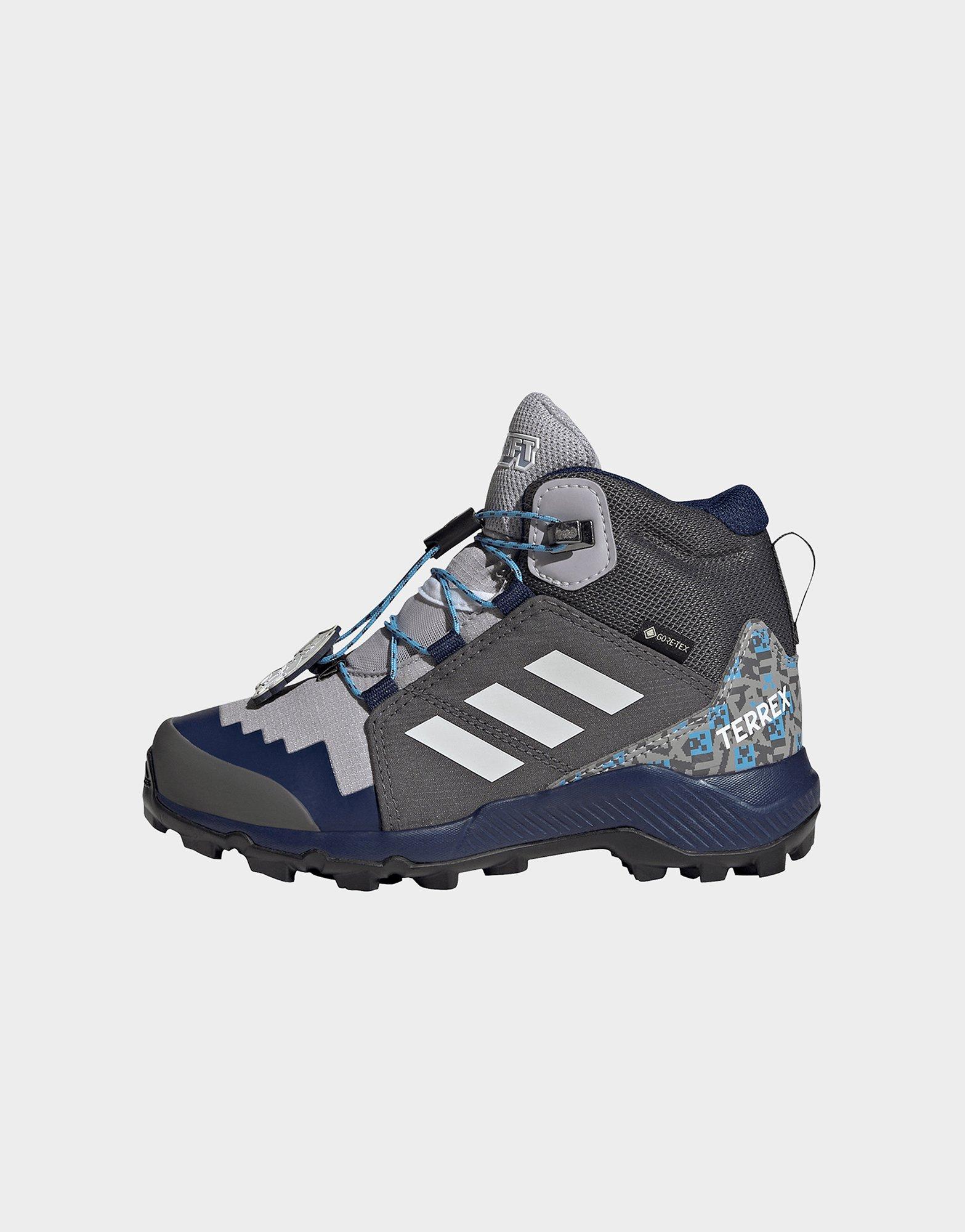 adidas Minecraft Terrex Mid GORE-TEX Hiking Shoes Kids