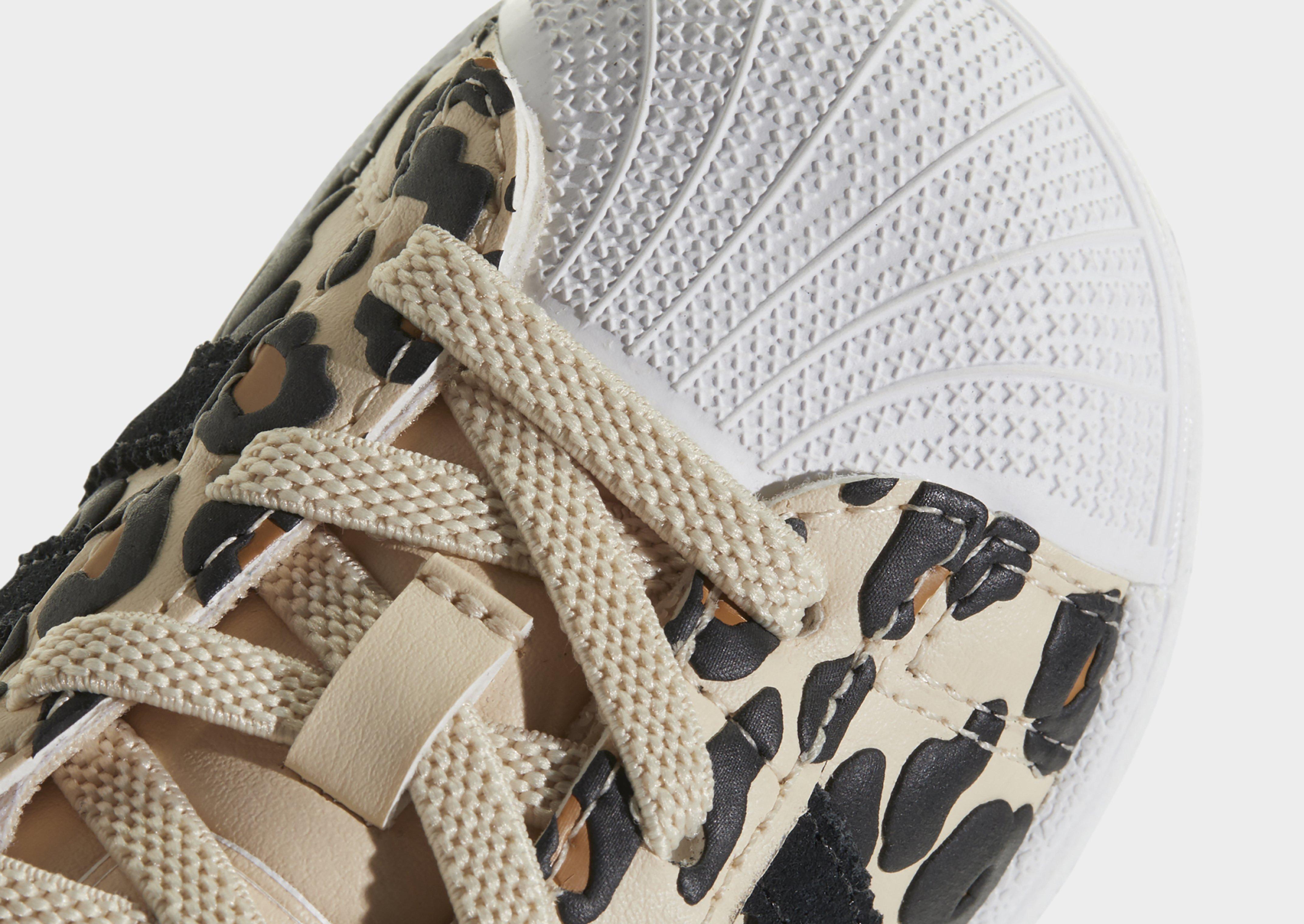 adidas Chaussure Lacets Élastiques Fermeture Confortable Superstar Ii