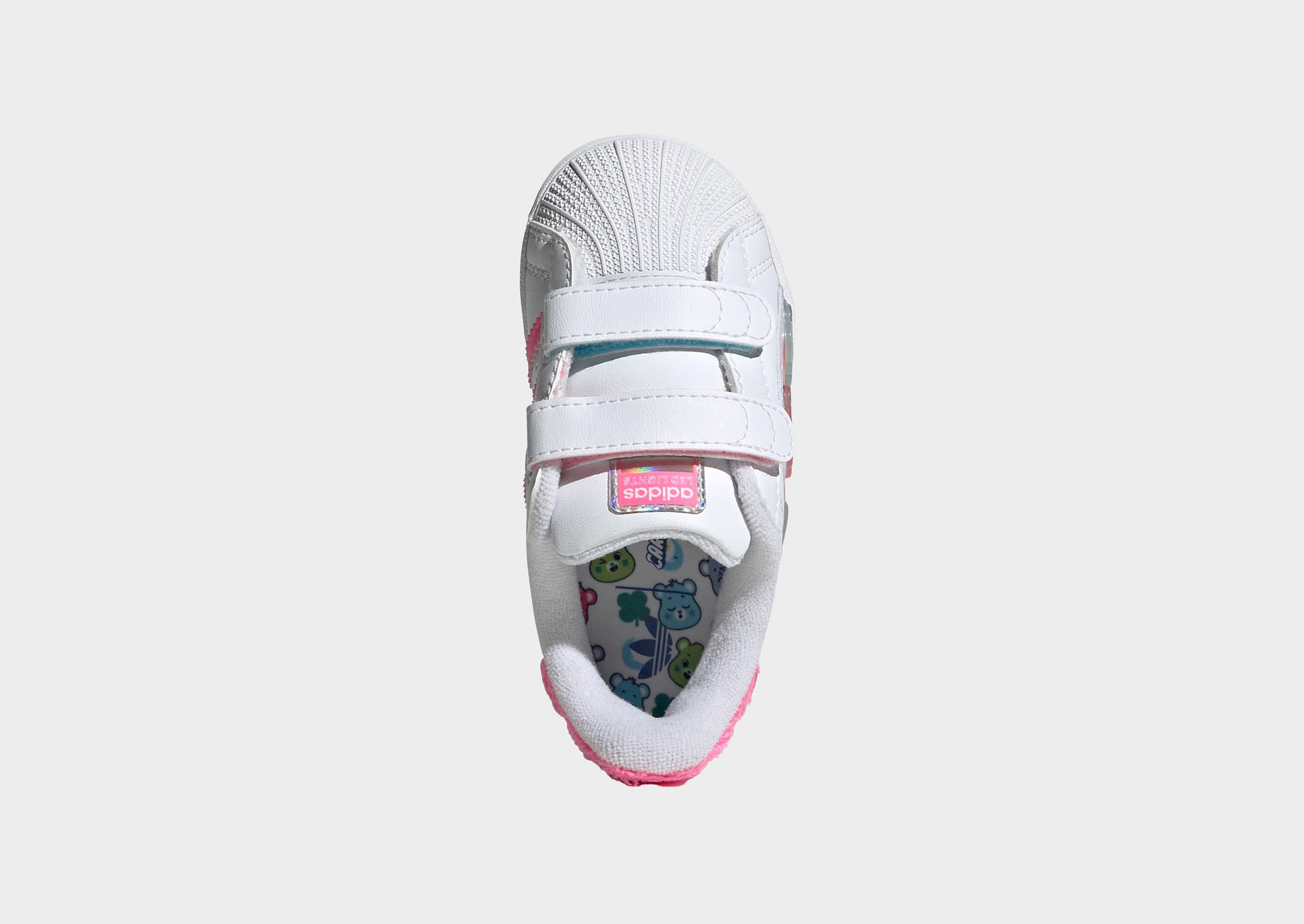 adidas Originals Zapatilla Care Bears Superstar Luces Led Cierre Cómodo