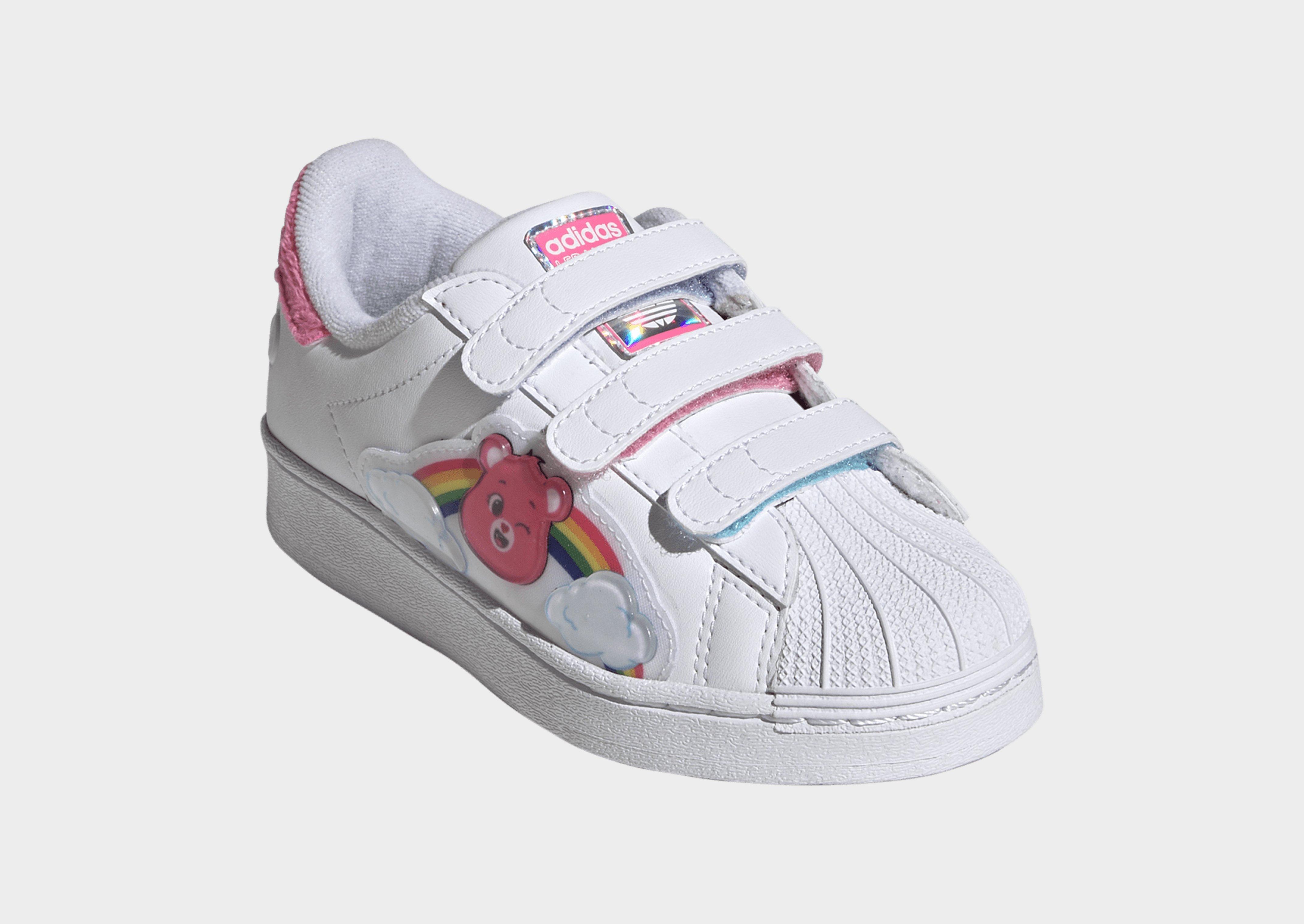 adidas Originals Zapatilla Care Bears Superstar Con Luces Led Y Cierre Cómodo