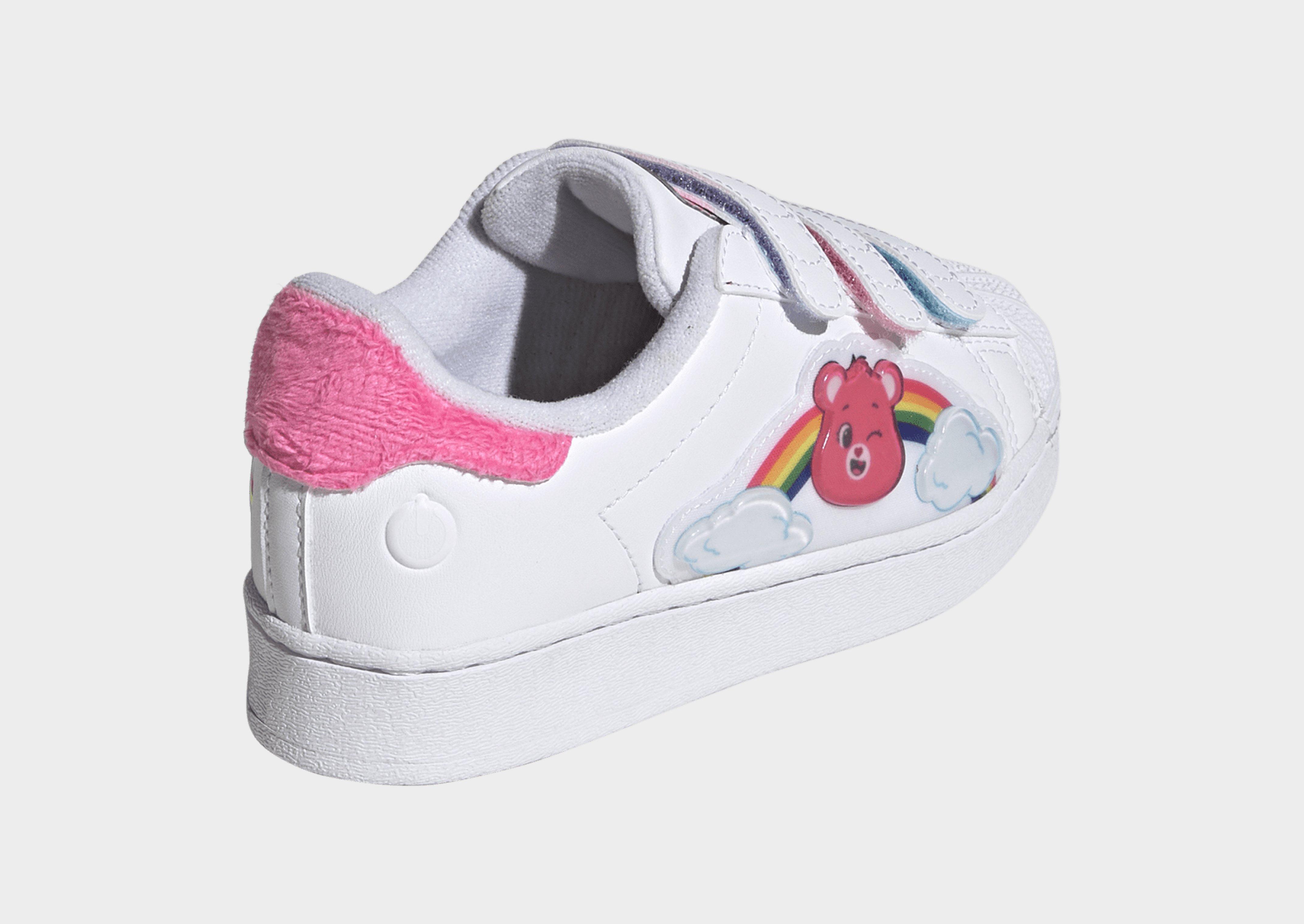 adidas Originals Zapatilla Care Bears Superstar Con Luces Led Y Cierre Cómodo