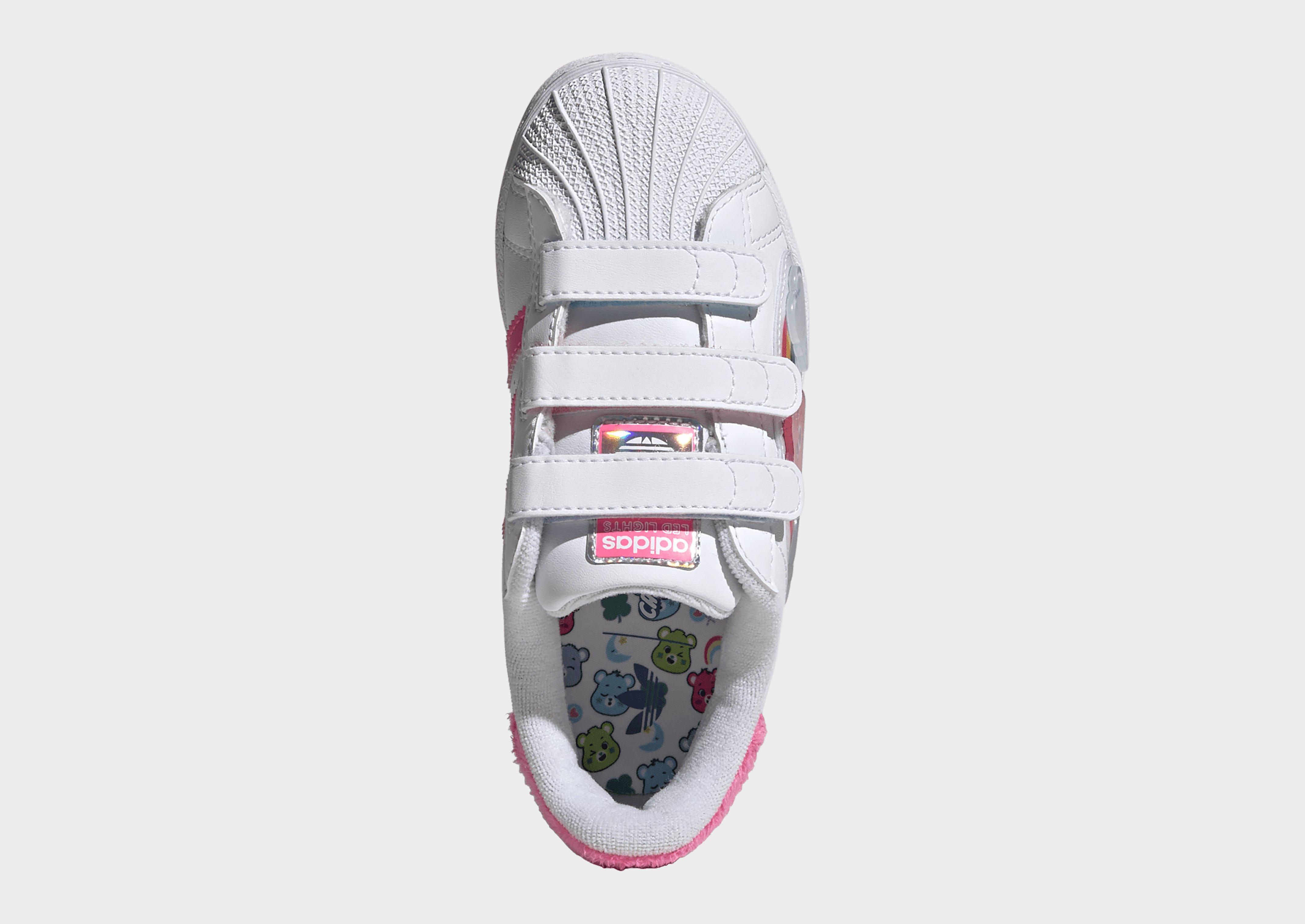 adidas Originals Zapatilla Care Bears Superstar Con Luces Led Y Cierre Cómodo