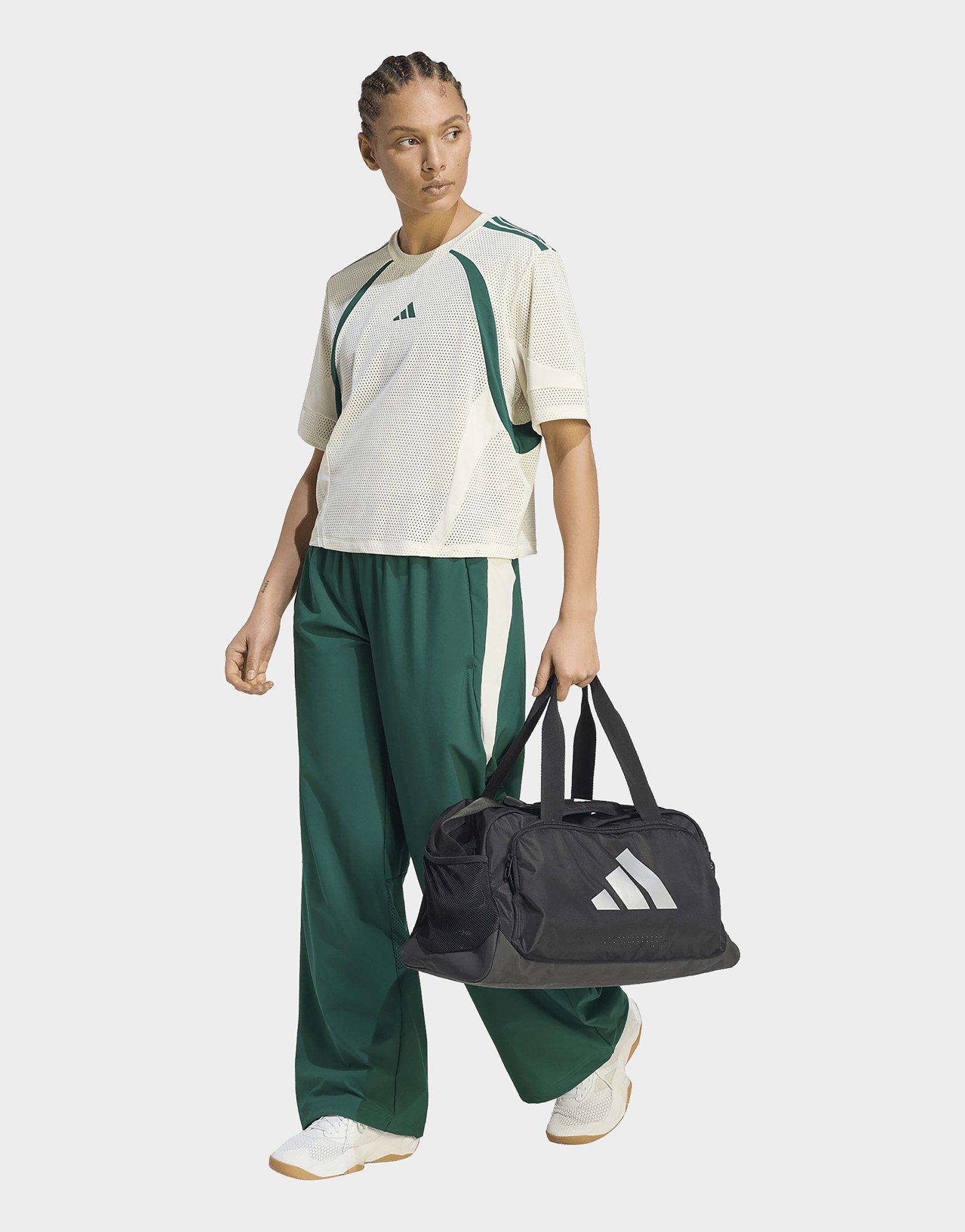 adidas Pantalon Toile Ample Color Block Hyperglam