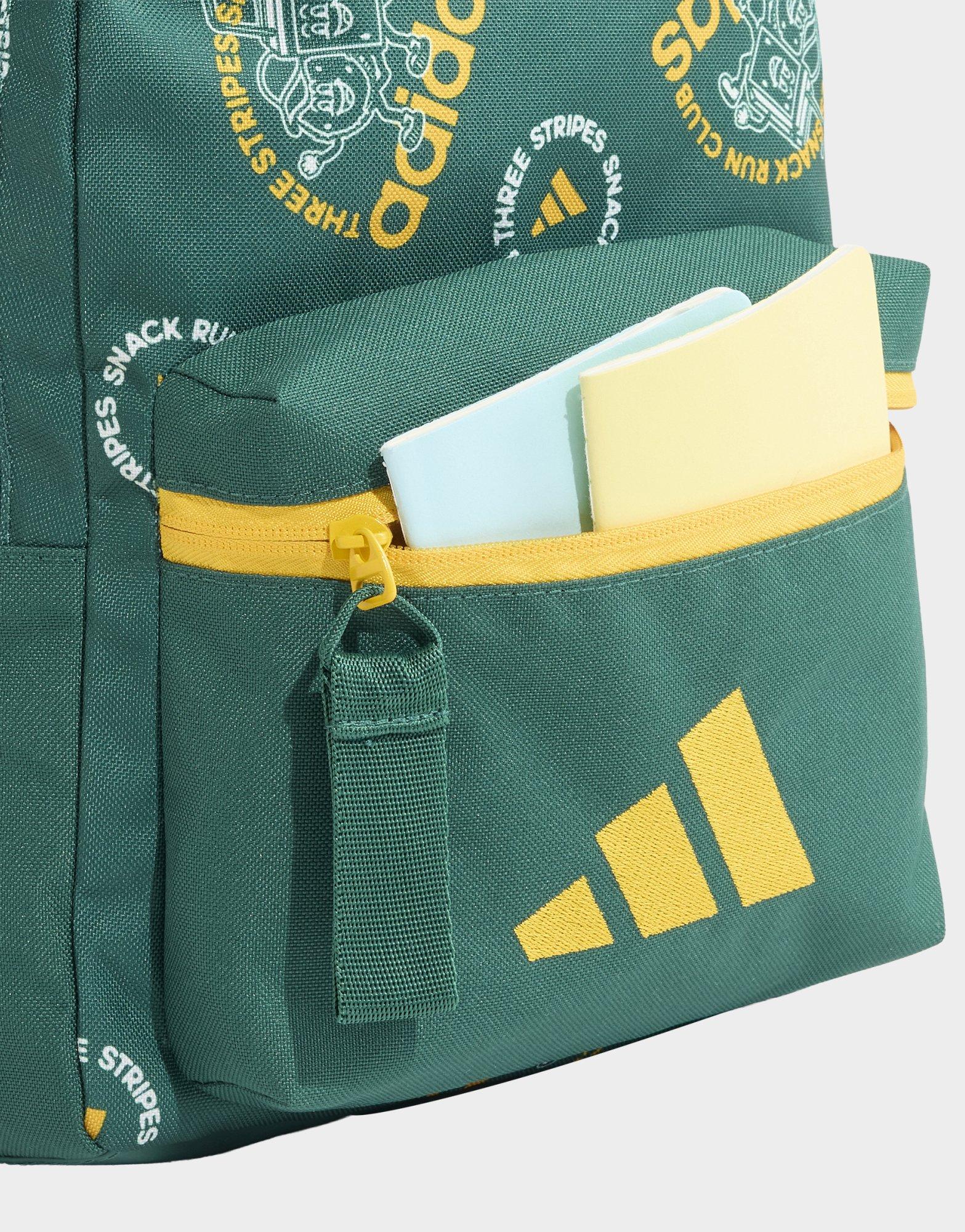 adidas Little Kids Snack Run Graphic Backpack Aop