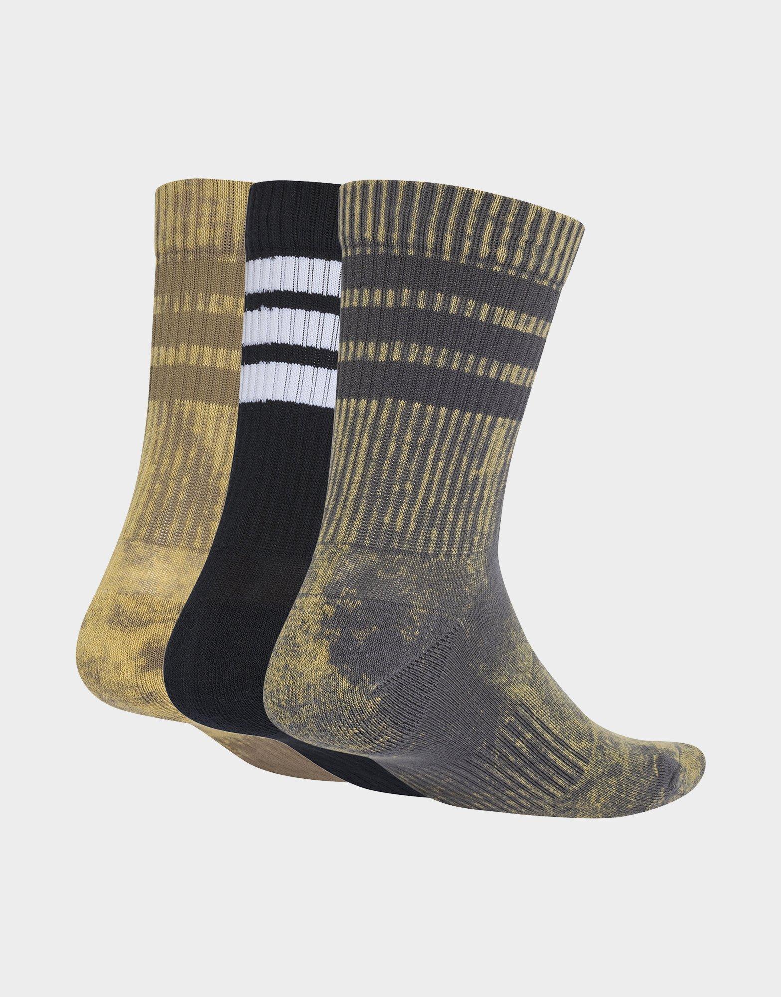 adidas Chaussettes Mi-mollet Stonewash (3 Paires)