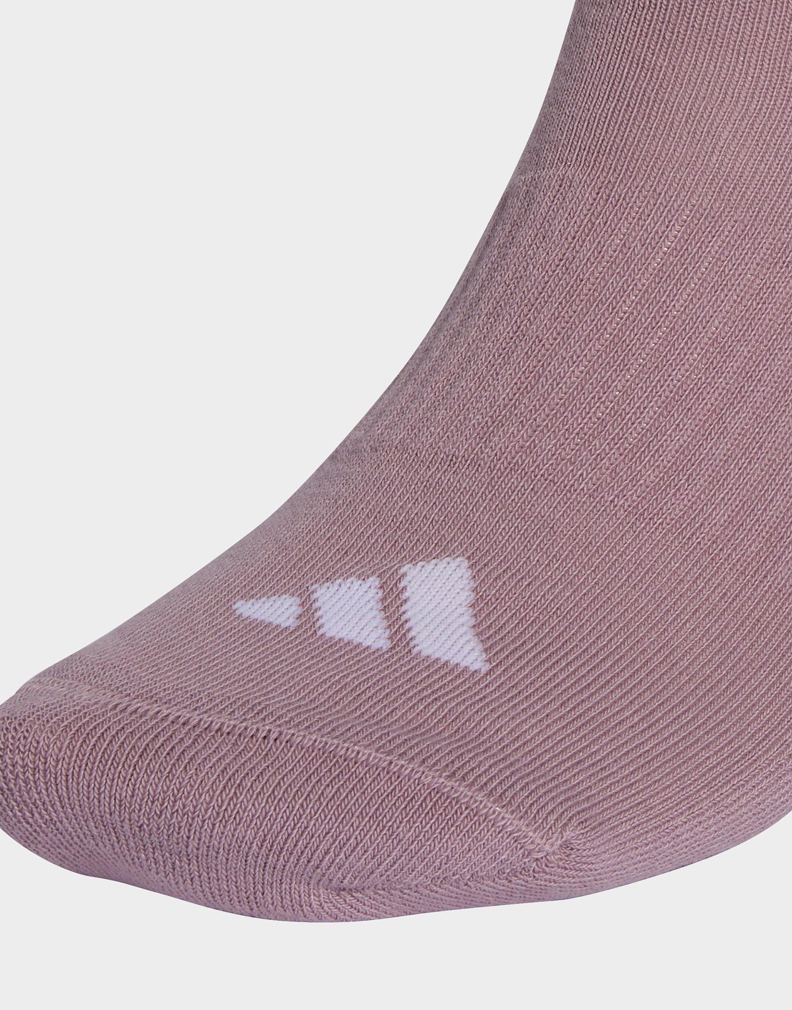 adidas 3-streifen Socken, Knöchellang, Mit Polsterung, 3er-pack
