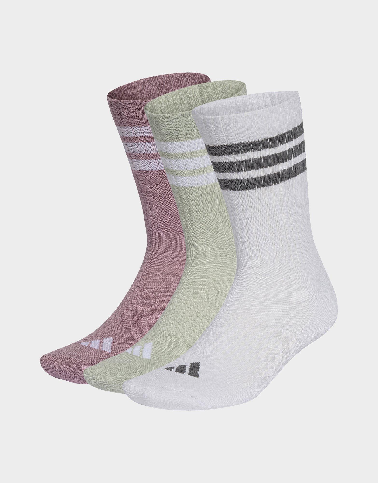 adidas 3-stripes Cushioned Crew Socks 3 Pair Pack