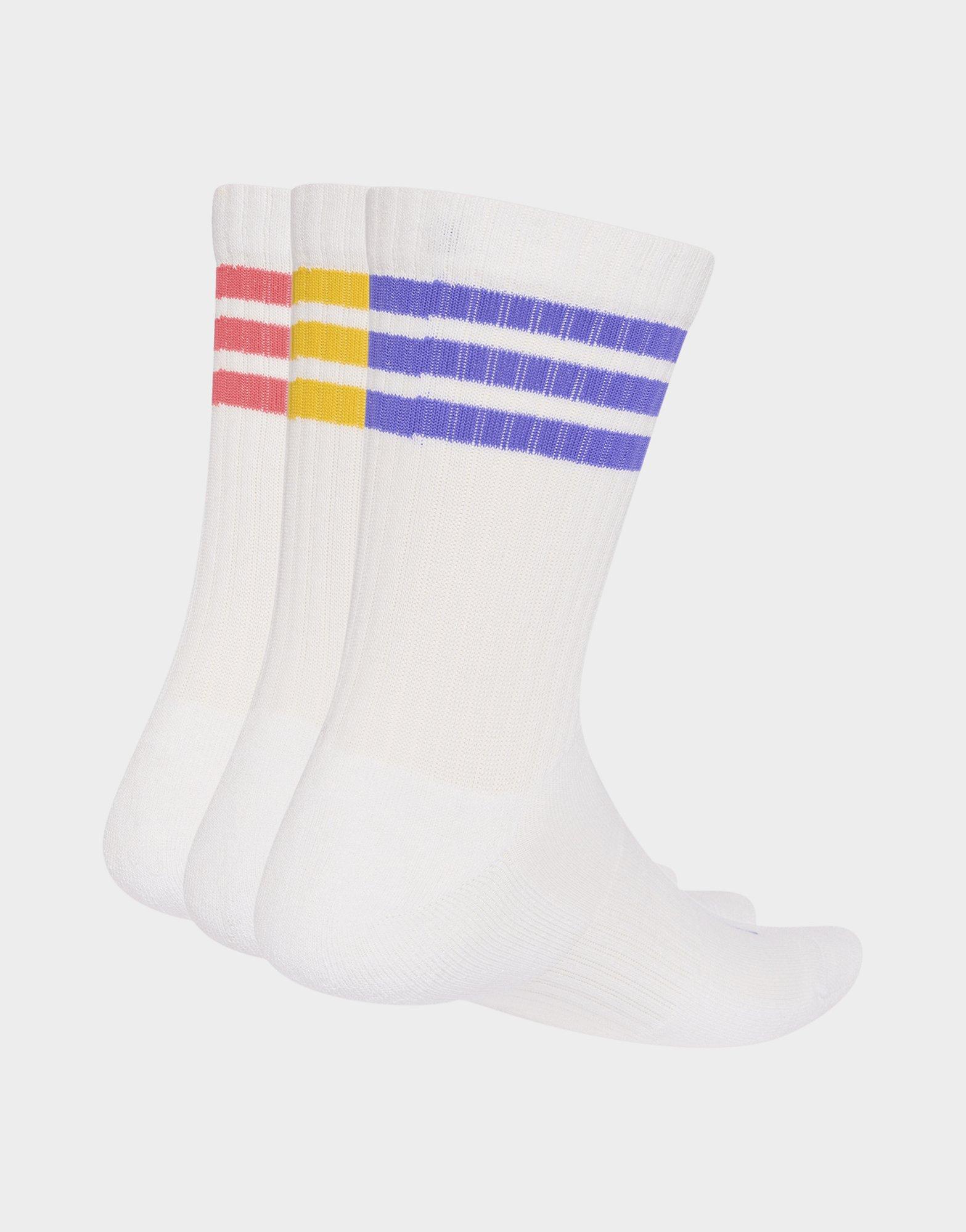 adidas 3-stripes Cushioned Crew Socks 3 Pair Pack