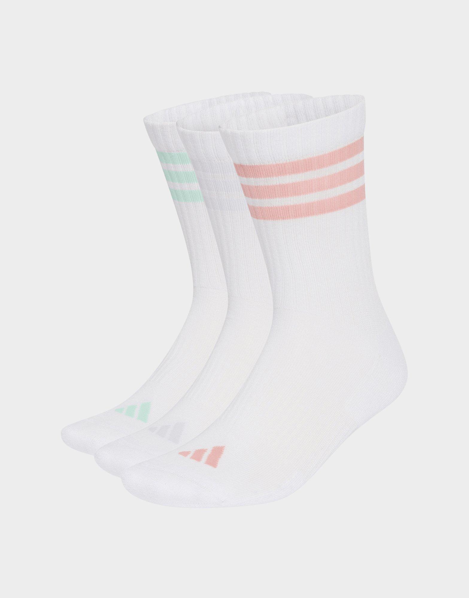 adidas 3-stripes Cushioned Crew Socks 3 Pair Pack